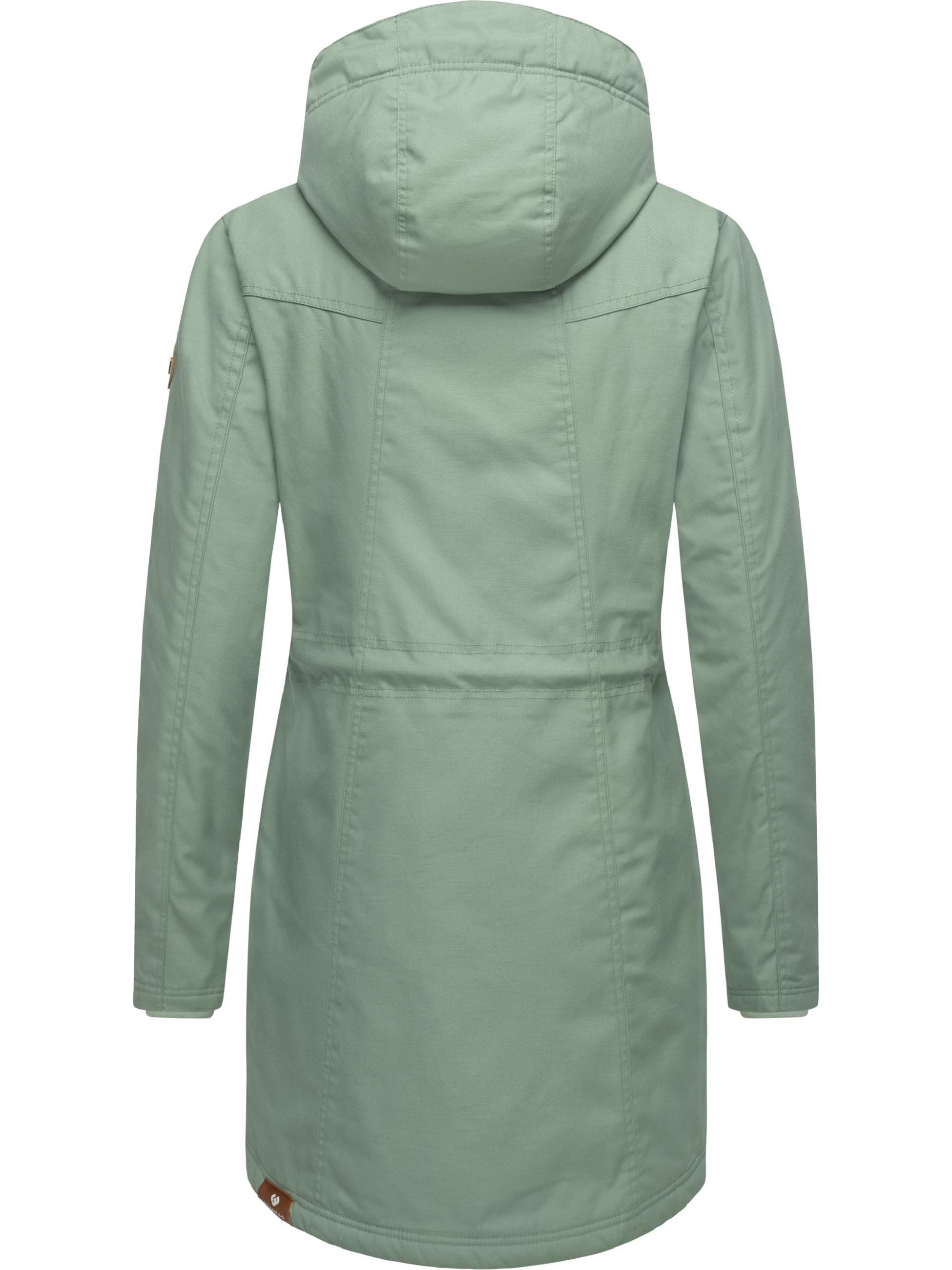 Winterparka mit Teddyfell Kapuze "Elsie" Dusty Green24