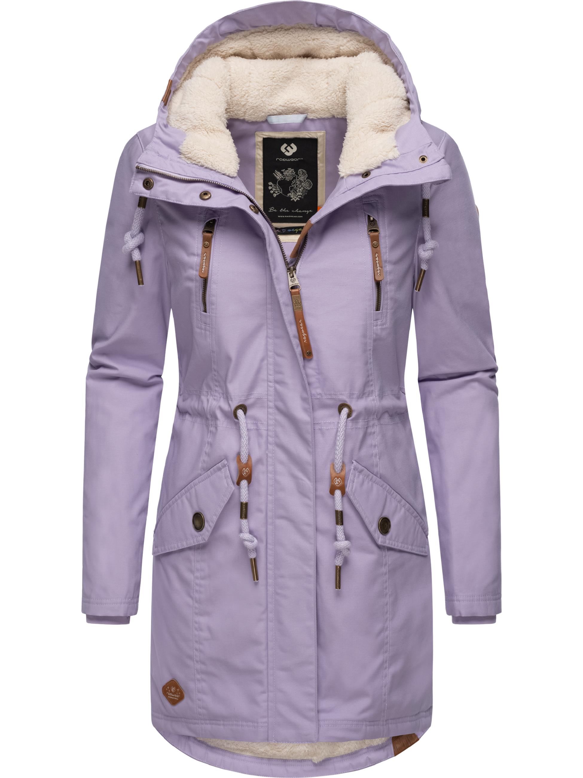 Winterparka mit Teddyfell Kapuze "Elsie" Lavender24