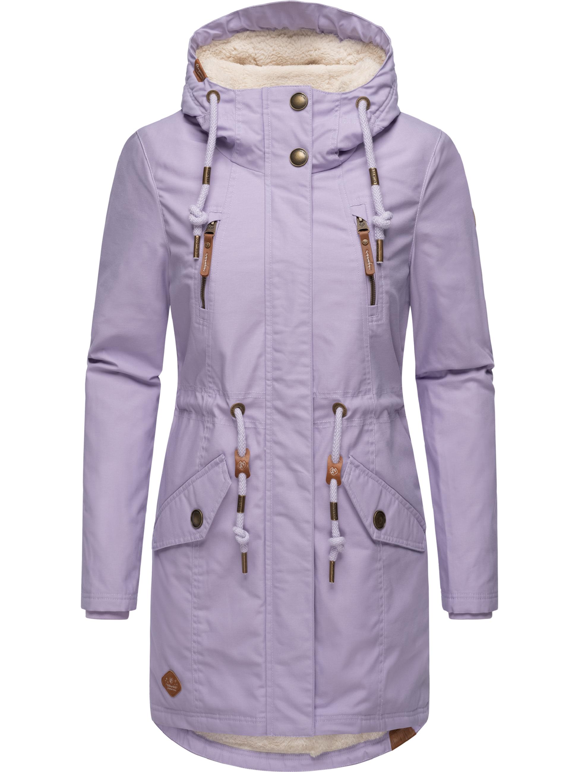 Winterparka mit Teddyfell Kapuze "Elsie" Lavender24