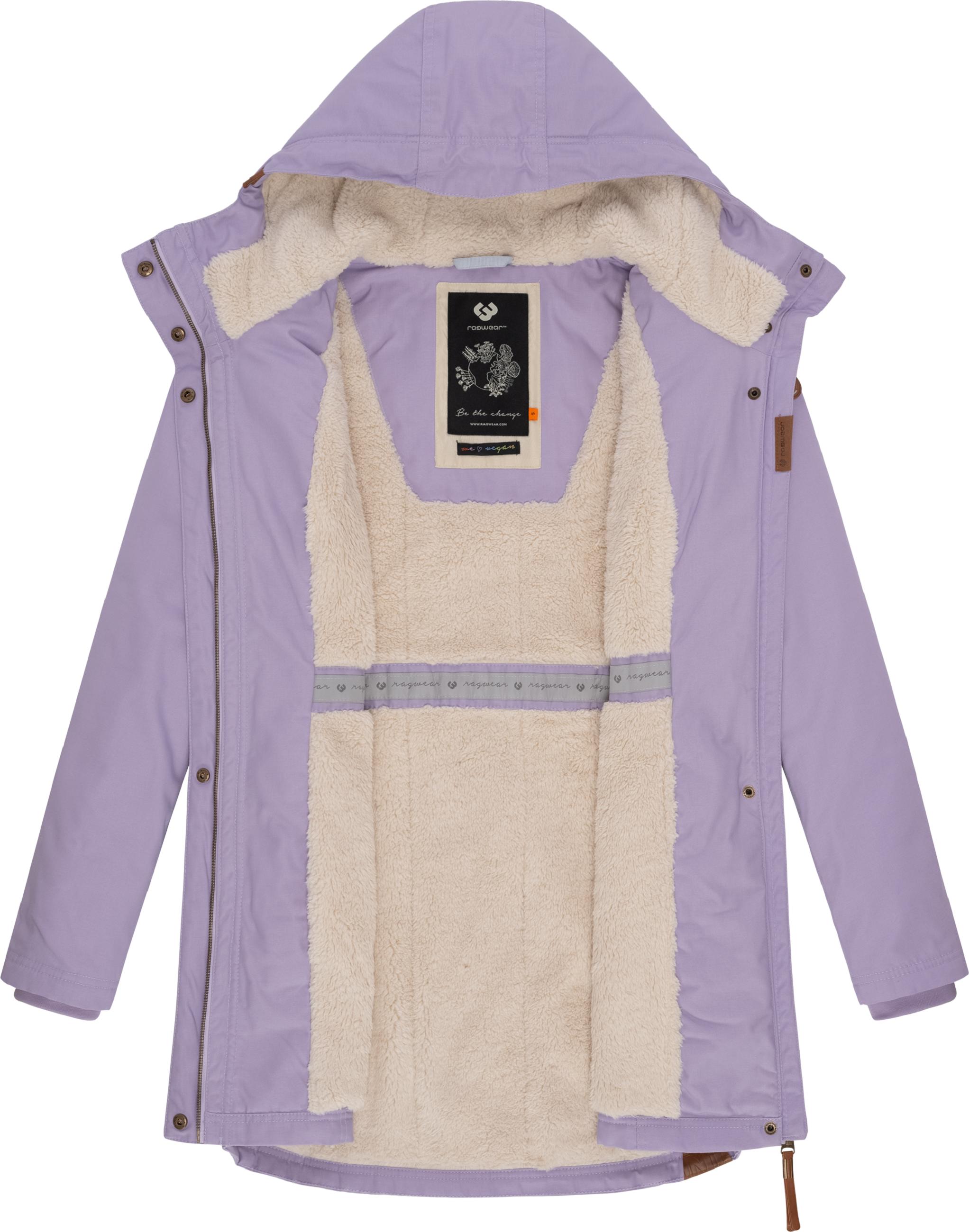 Winterparka mit Teddyfell Kapuze "Elsie" Lavender24