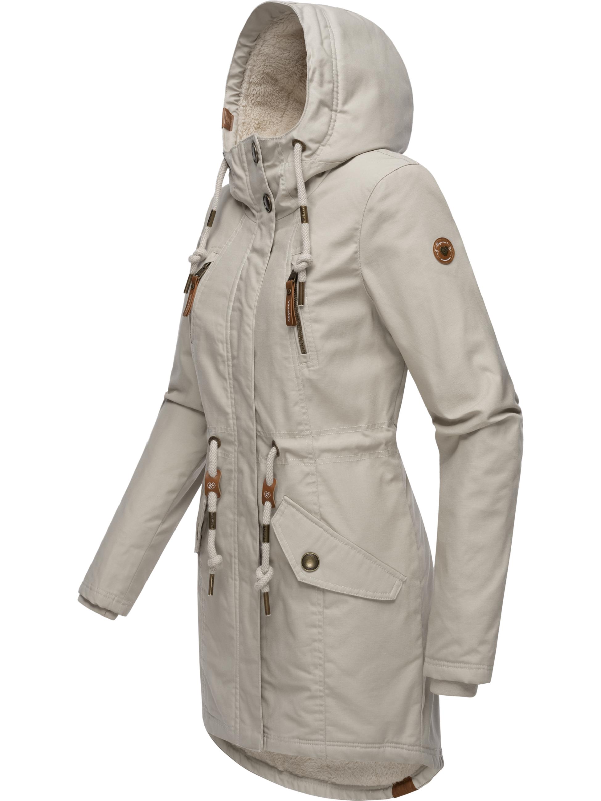 Winterparka mit Teddyfell Kapuze "Elsie" Zinc24