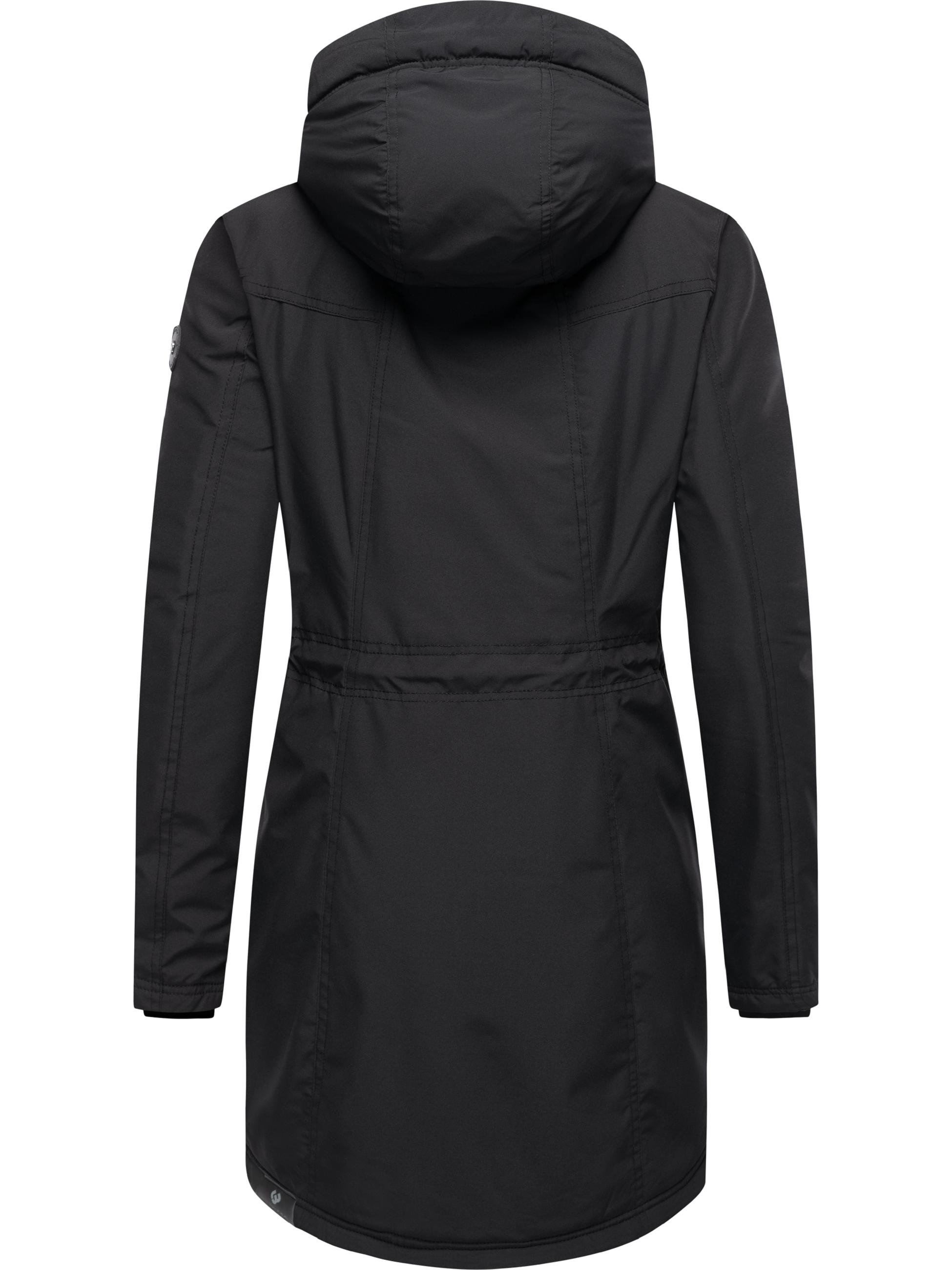 Wasserdichter Winterparka mit Teddyfell "Elsien" Black