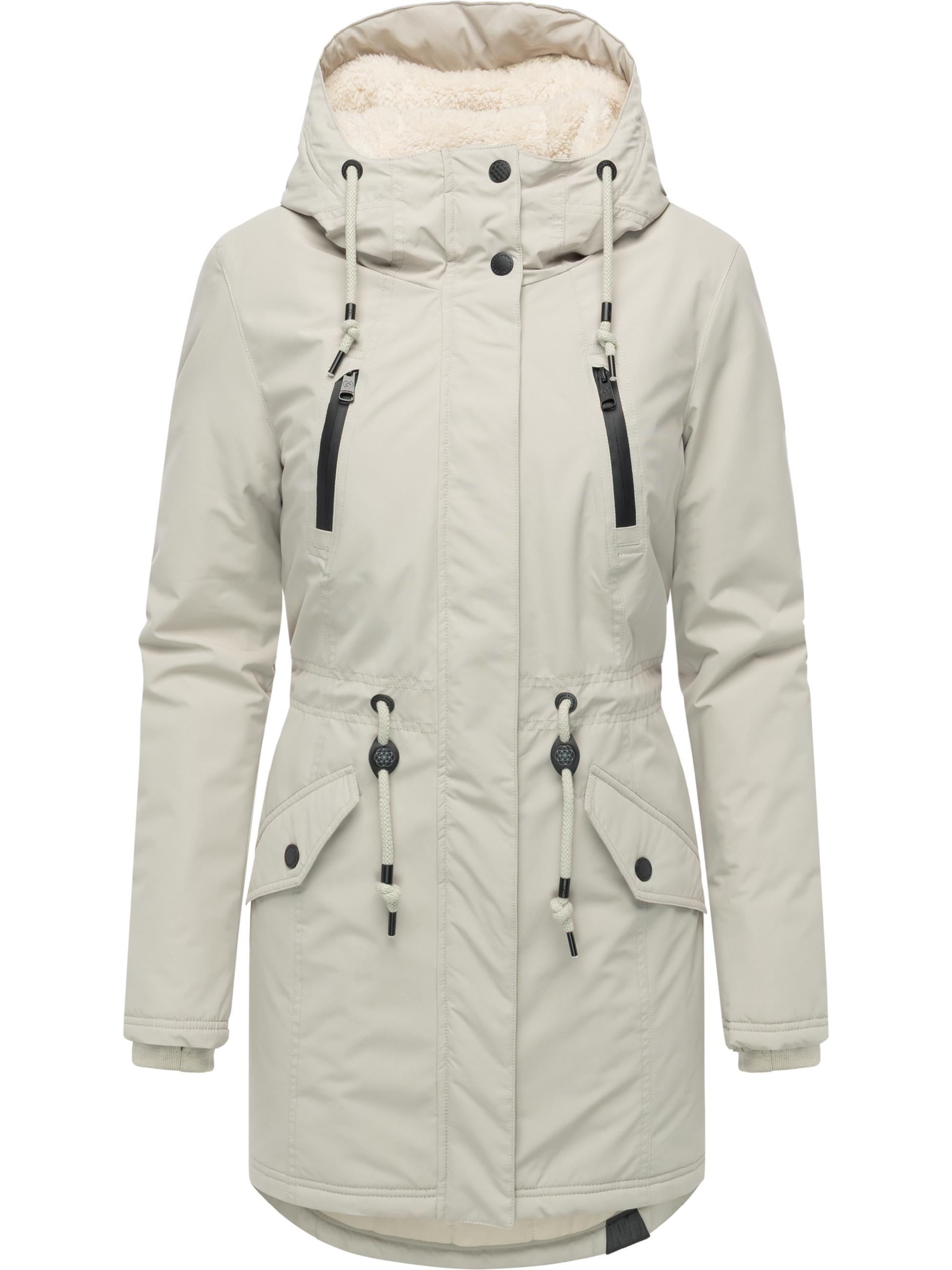 Wasserdichter Winterparka mit Teddyfell "Elsien" Bone25