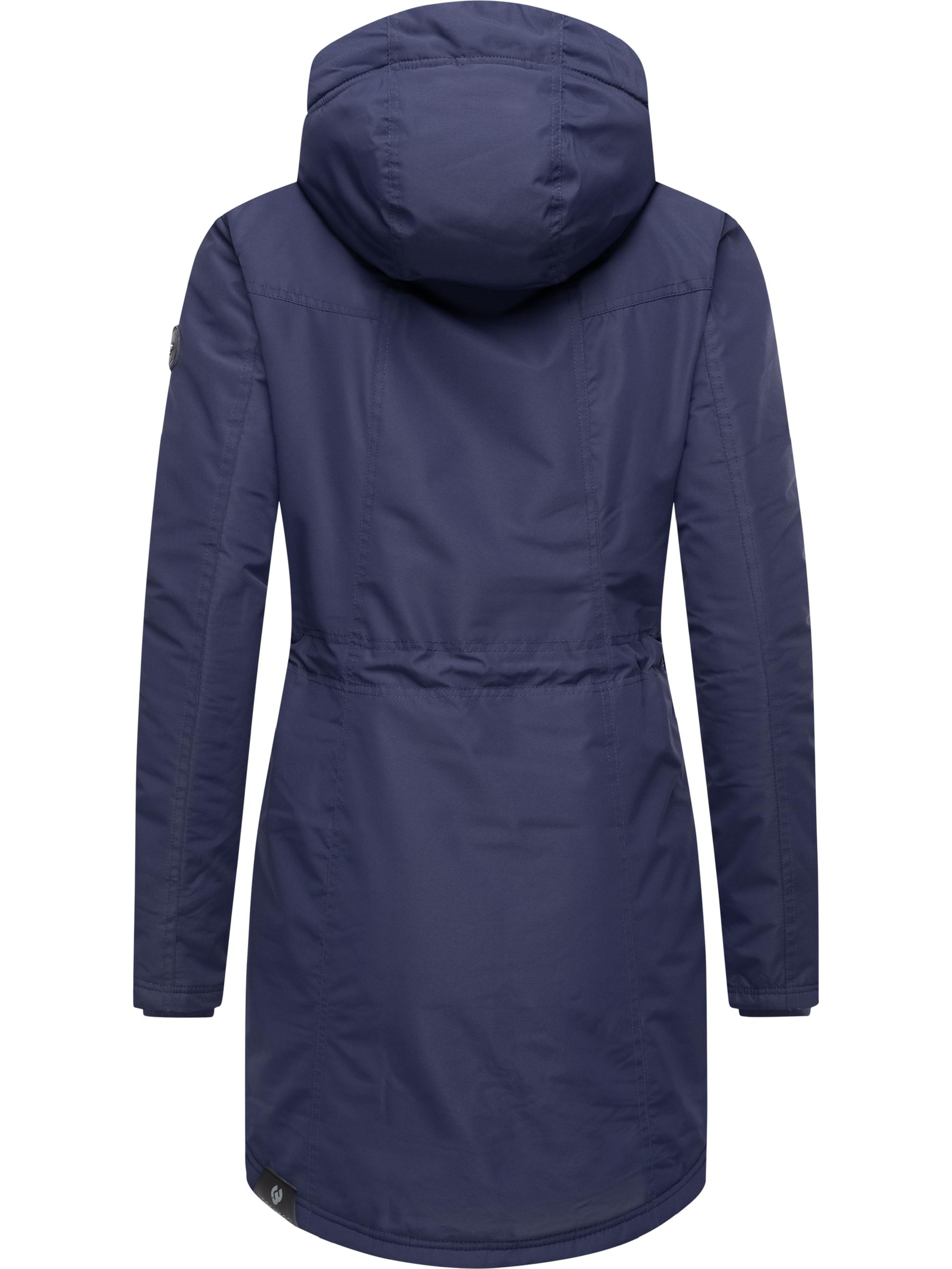 Wasserdichter Winterparka mit Teddyfell "Elsien" Midnight