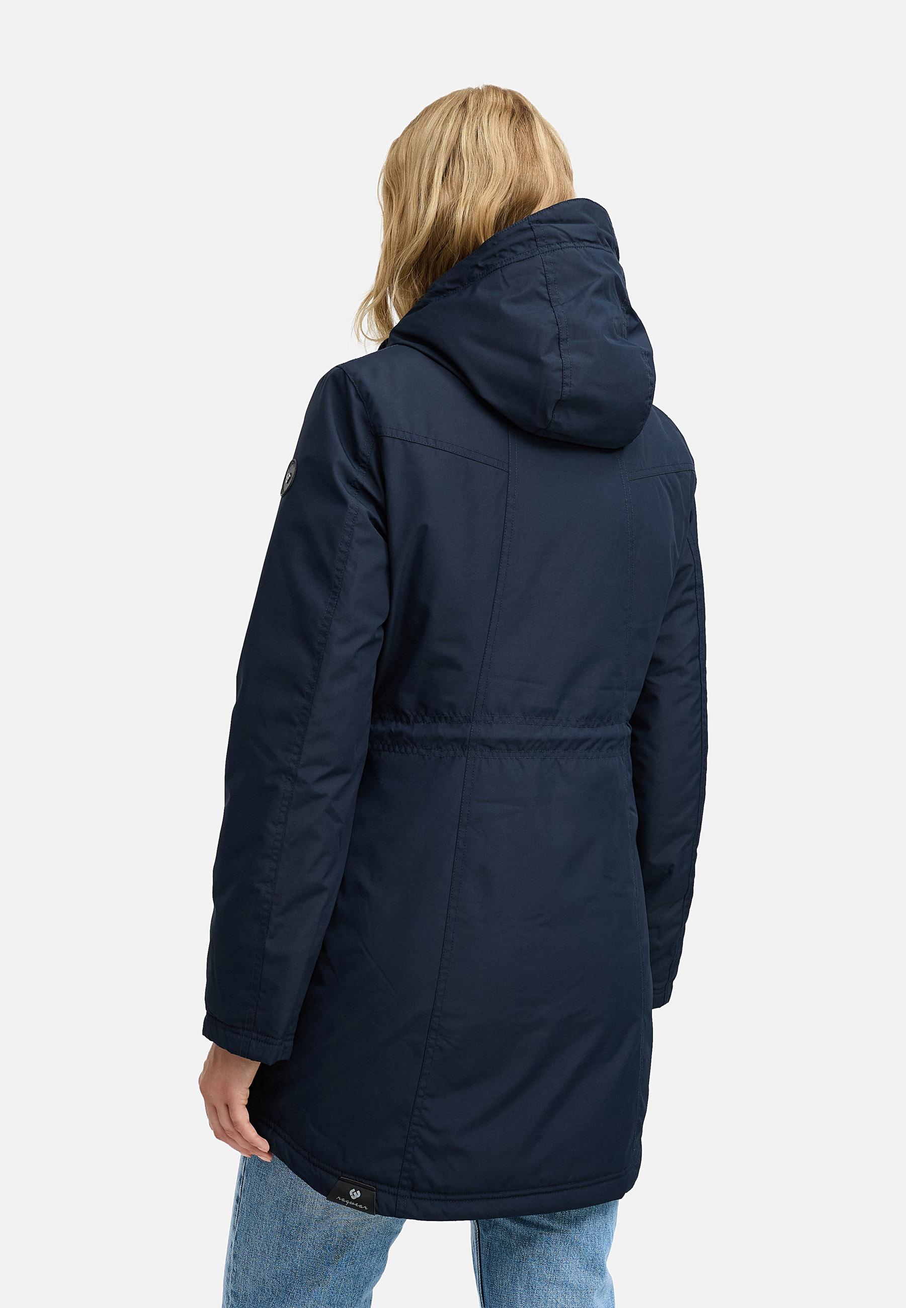 Wasserdichter Winterparka mit Teddyfell "Elsien" Navy25