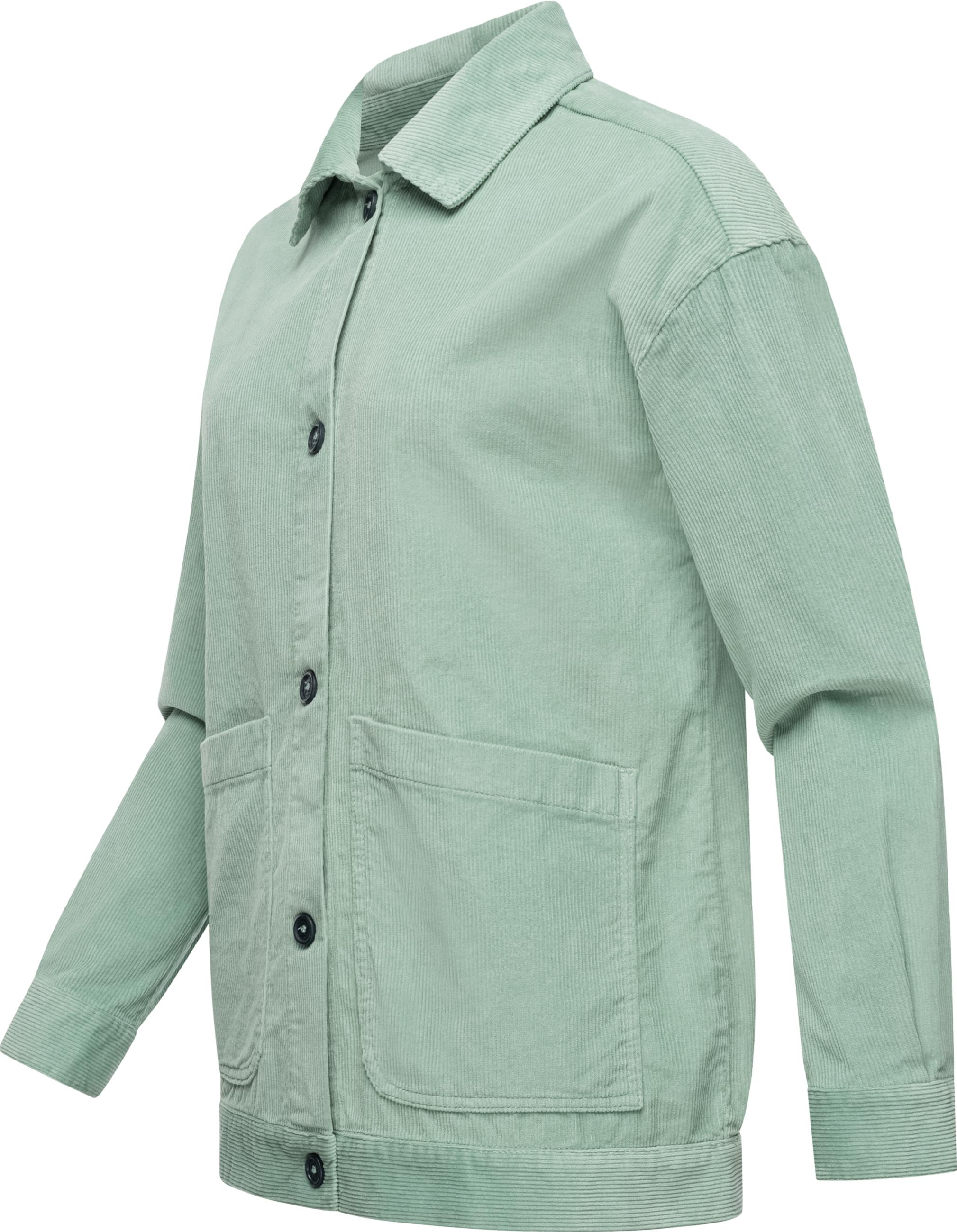 Leichte Cordjacke "Ennea" Aqua