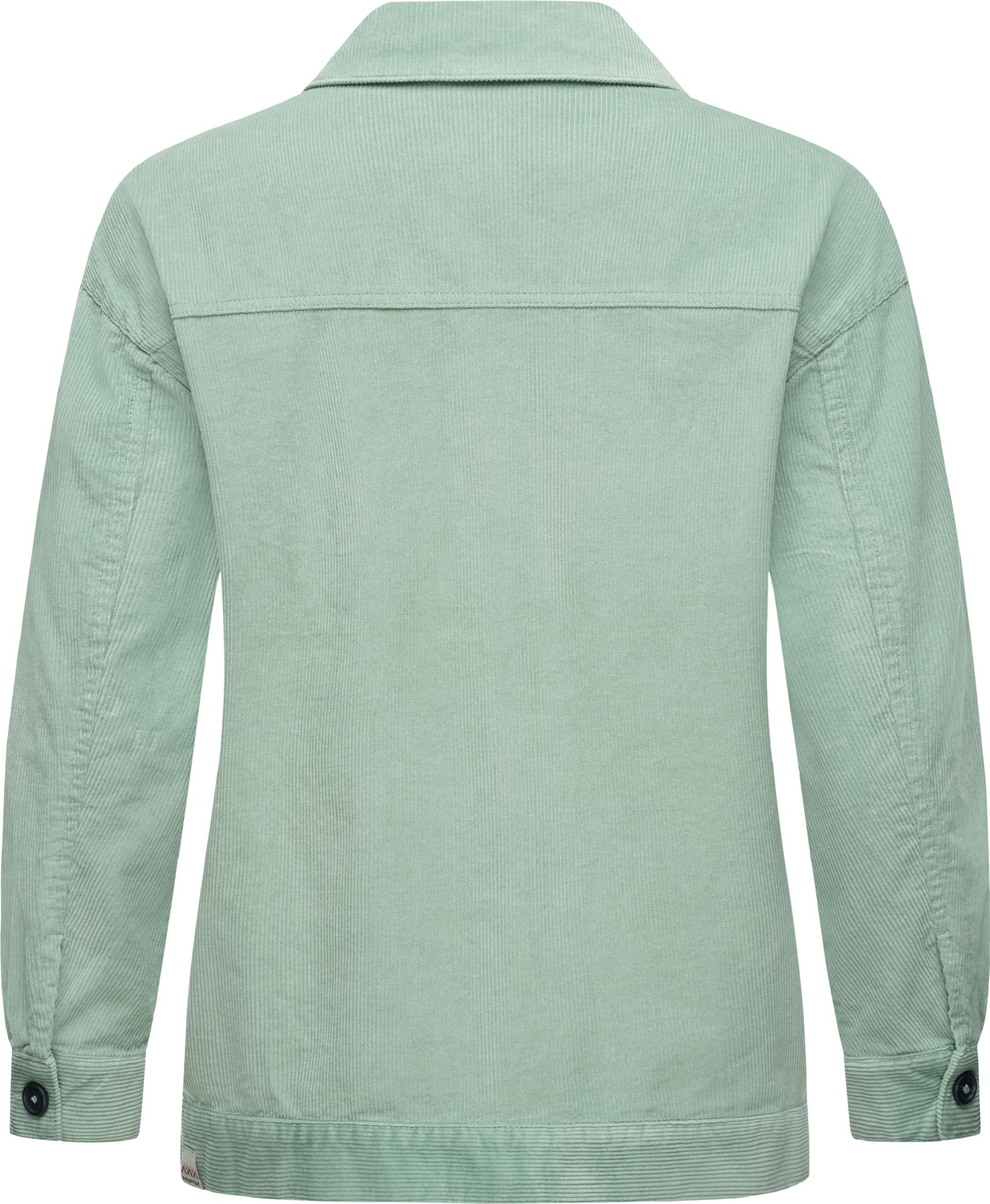 Leichte Cordjacke "Ennea" Aqua