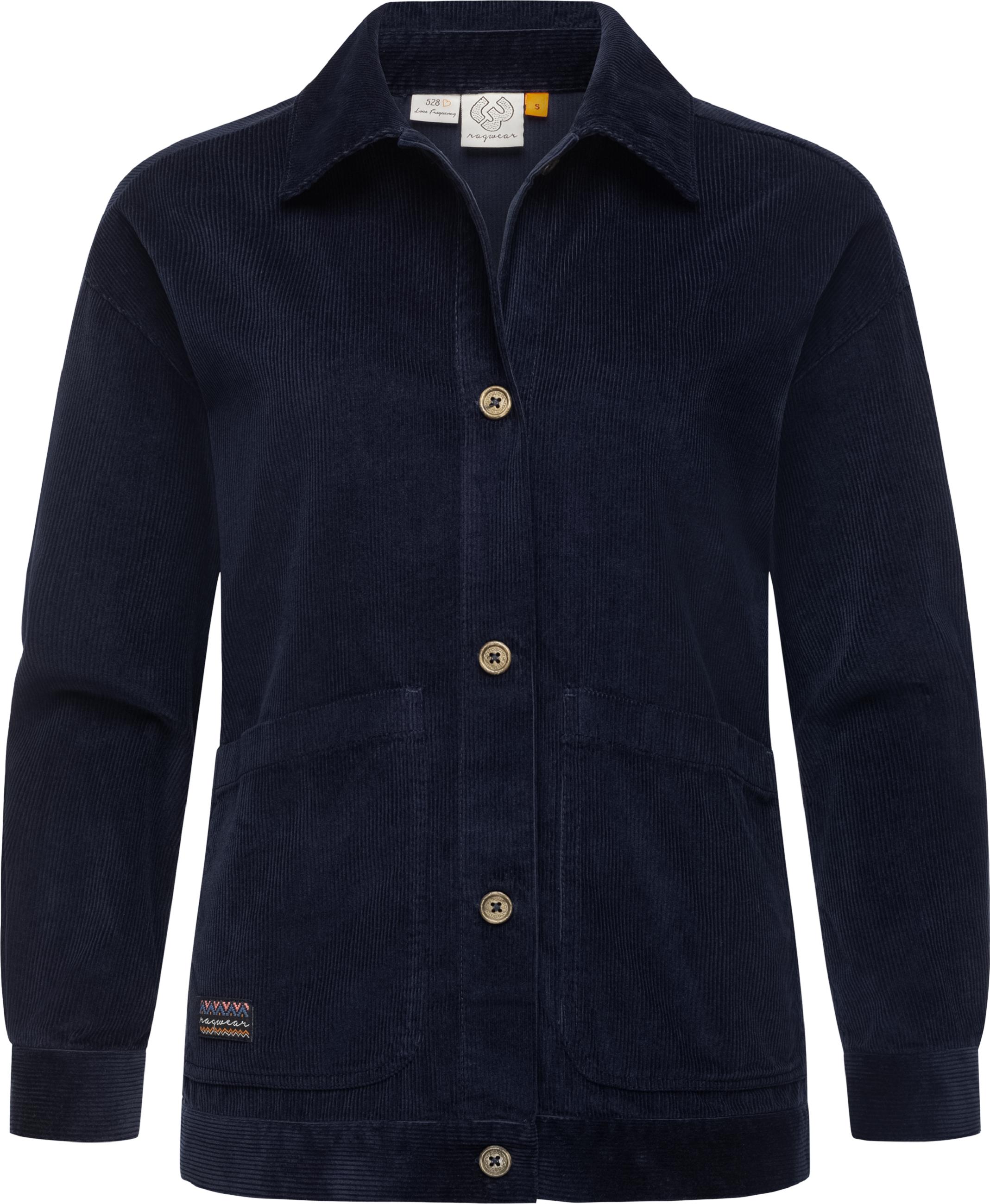 Leichte Cordjacke "Ennea" Navy