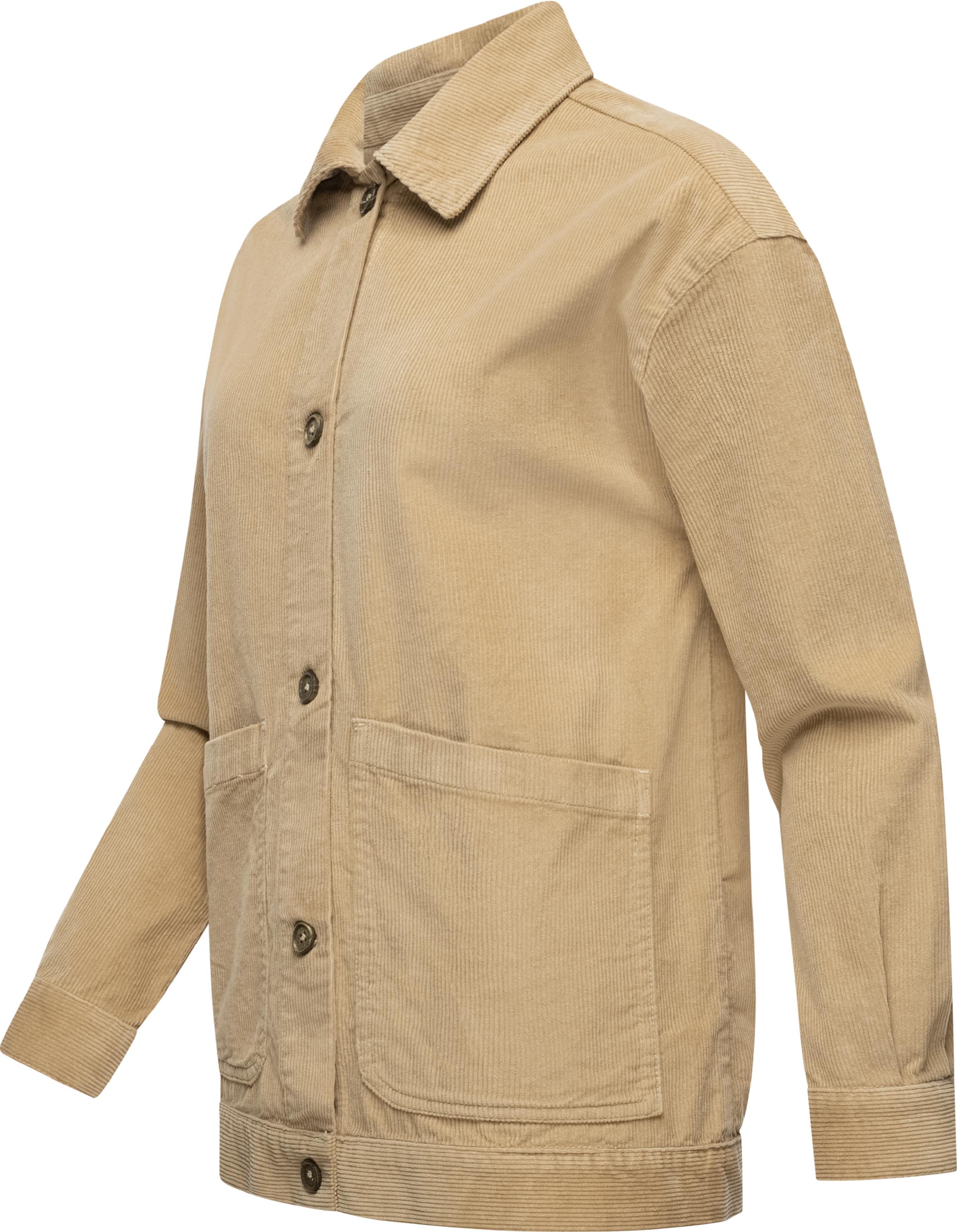 Leichte Cordjacke "Ennea" Sand