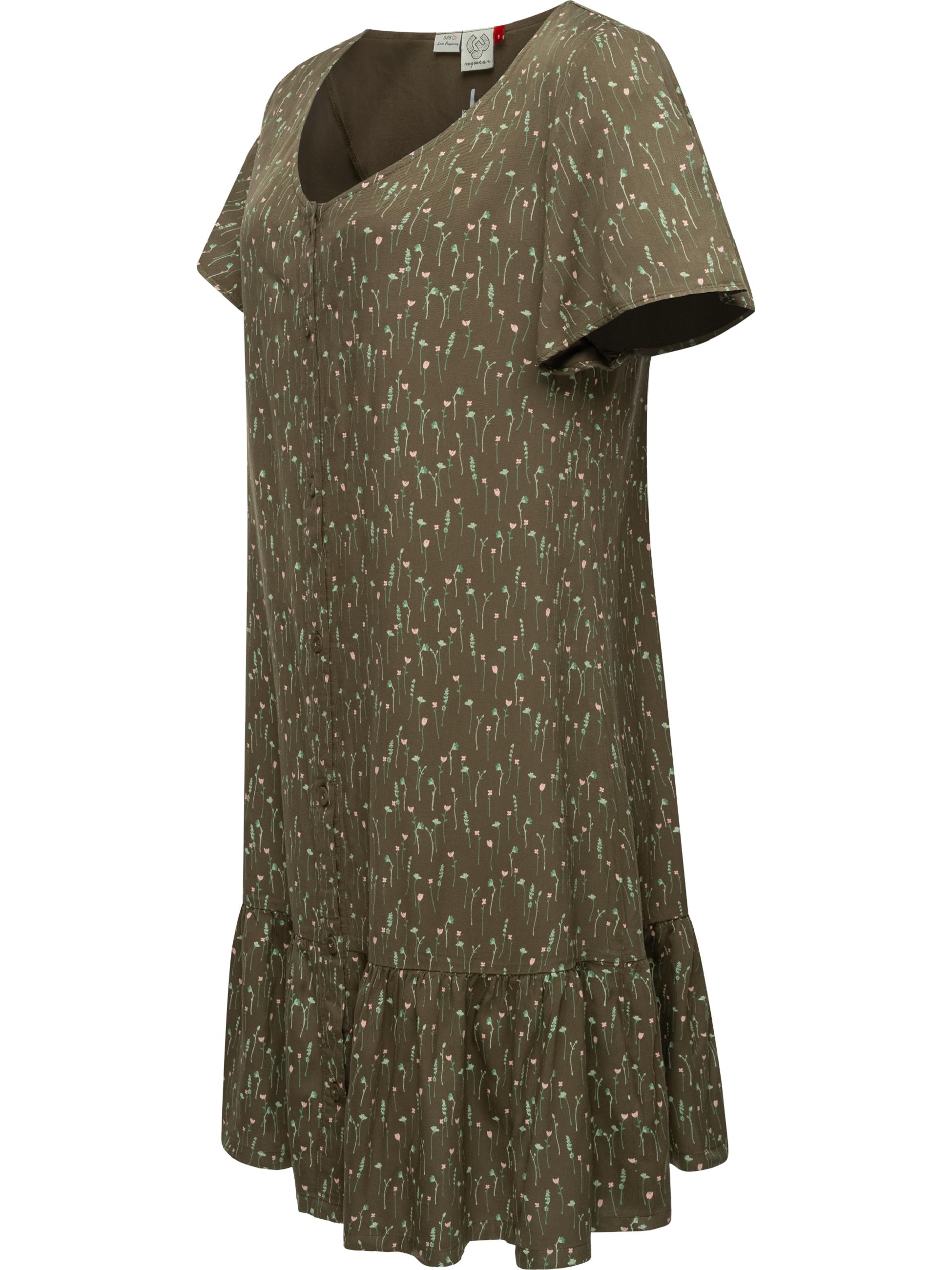 Leichtes Sommerkleid "Fialina" Olive