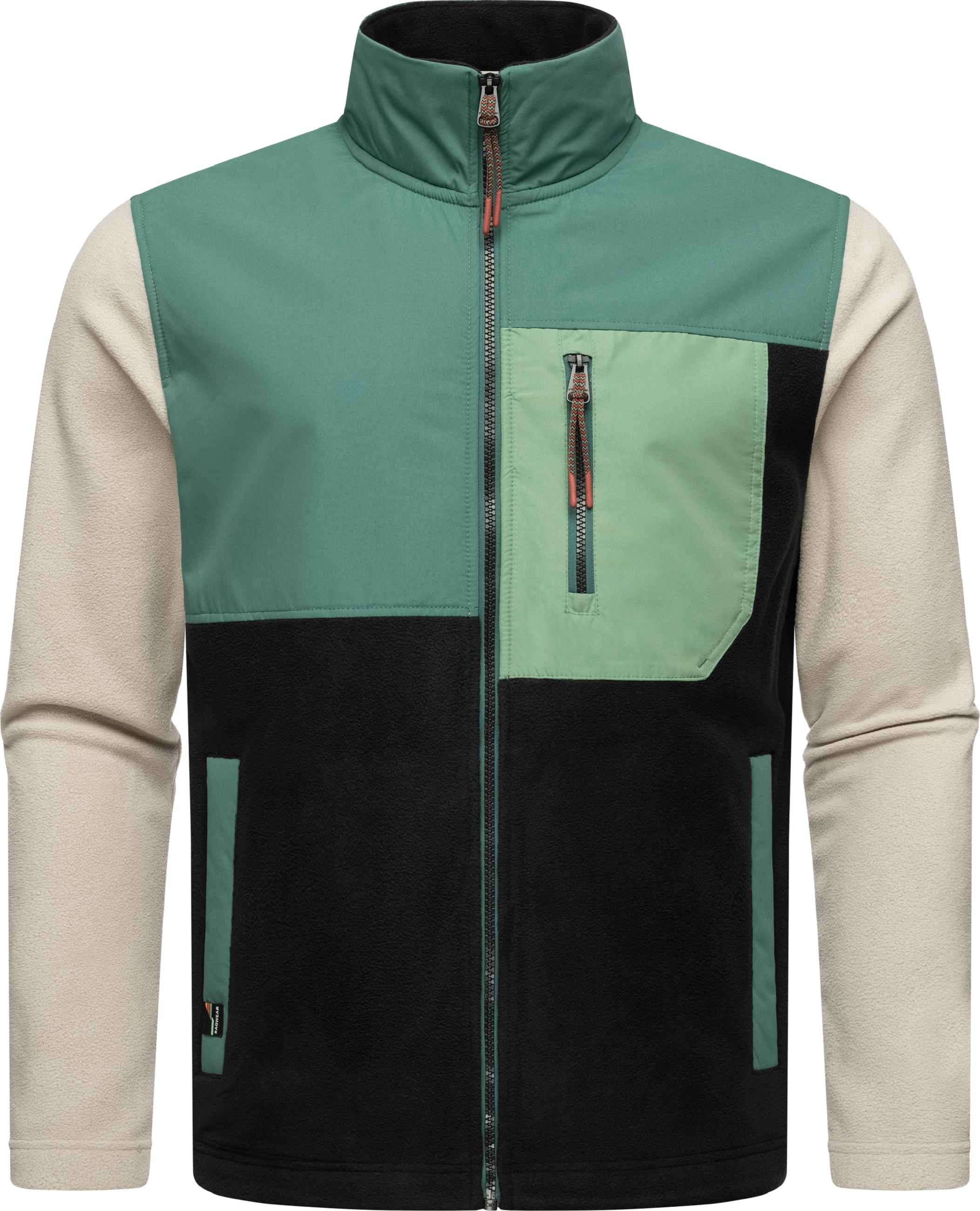 Fleecejacke mit Brusttasche "Flettcher" Pine Green