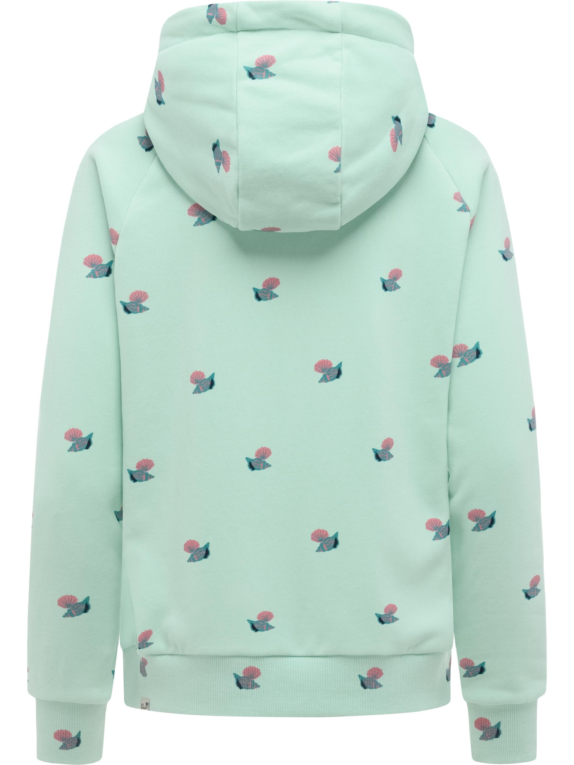 Lässige Sweatjacke mit Kapuze "Fllawia Shells" Mint