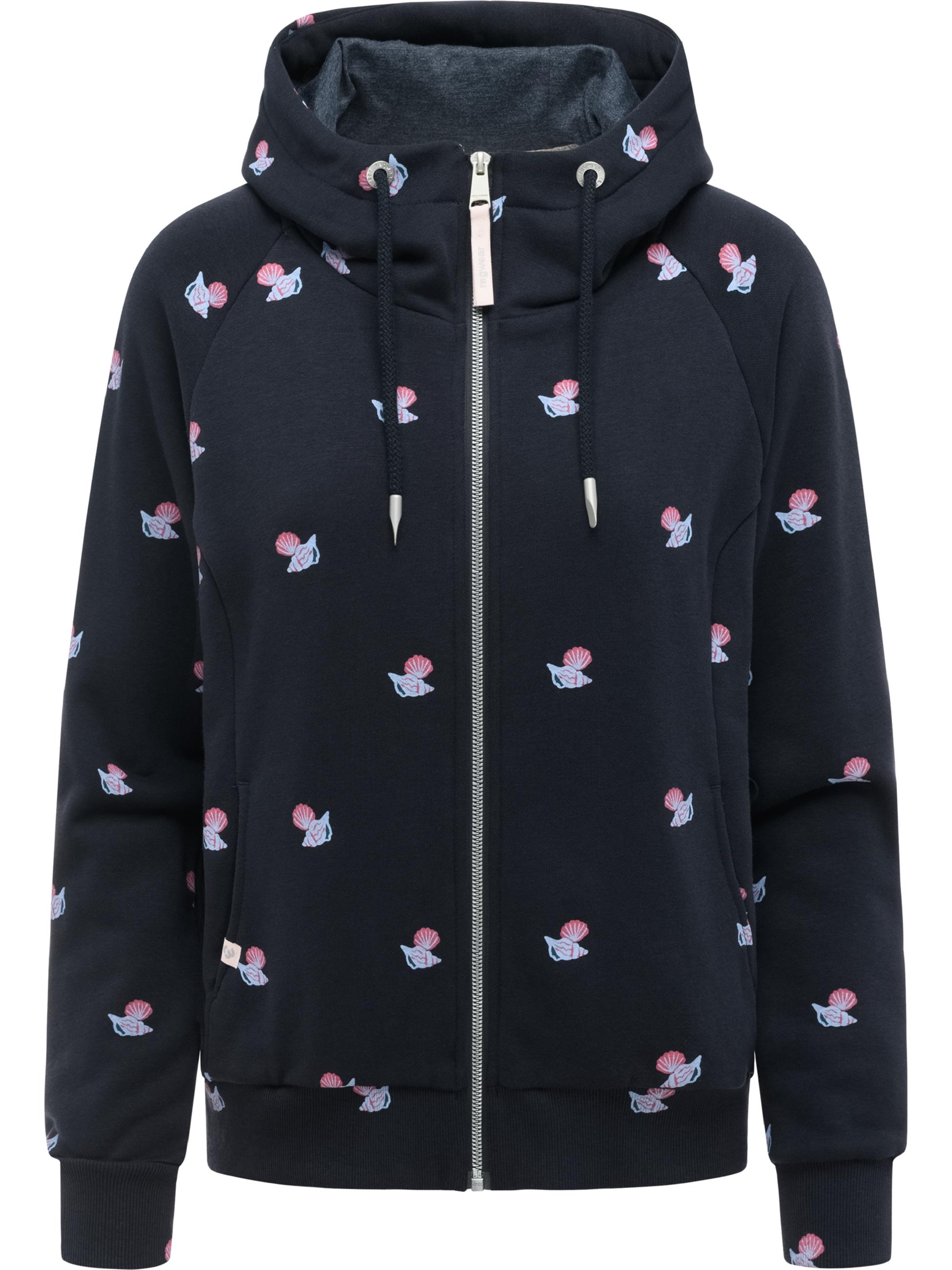 Lässige Sweatjacke mit Kapuze "Fllawia Shells" Navy