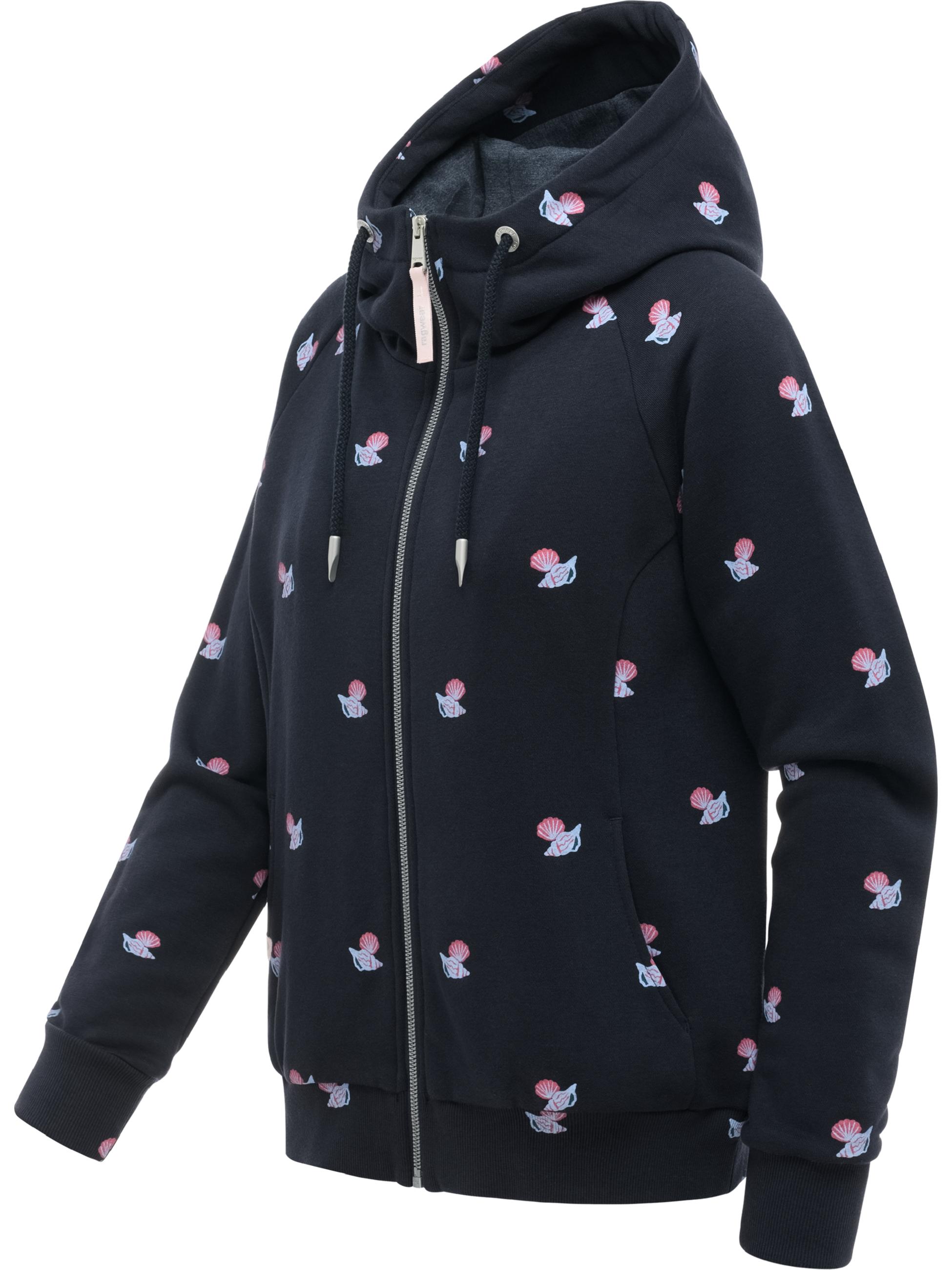 Lässige Sweatjacke mit Kapuze "Fllawia Shells" Navy