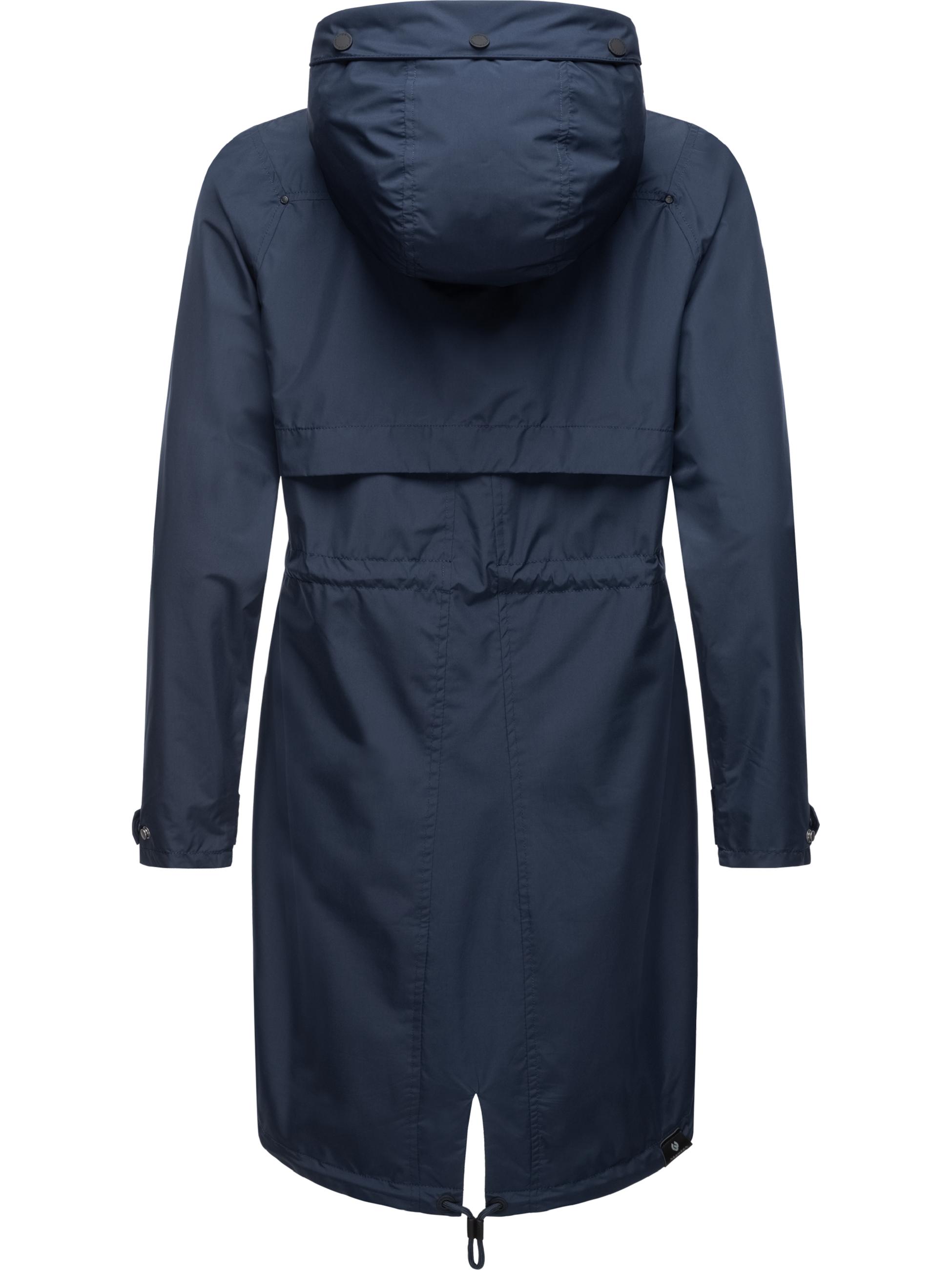 Oversized Übergangsparka mit Kapuze "Frodik" Navy