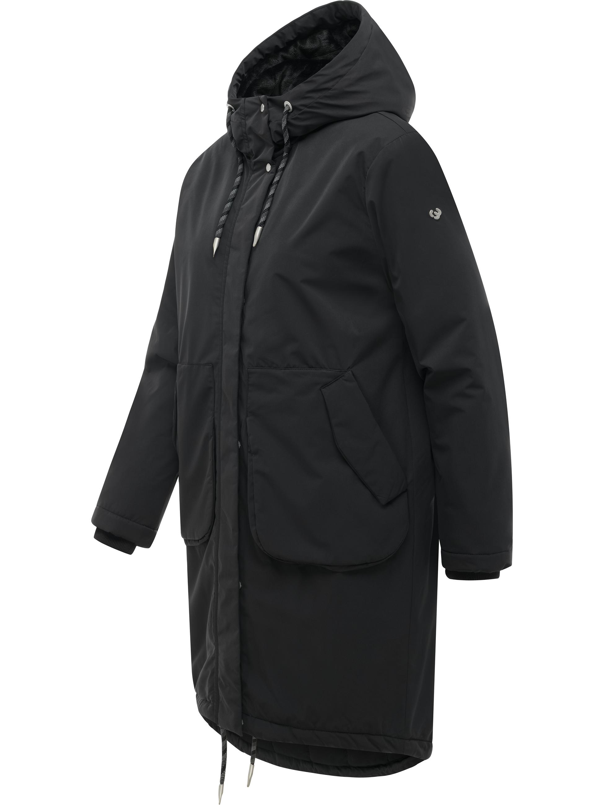 Winter Kurzmantel "Frostlin Y" Black