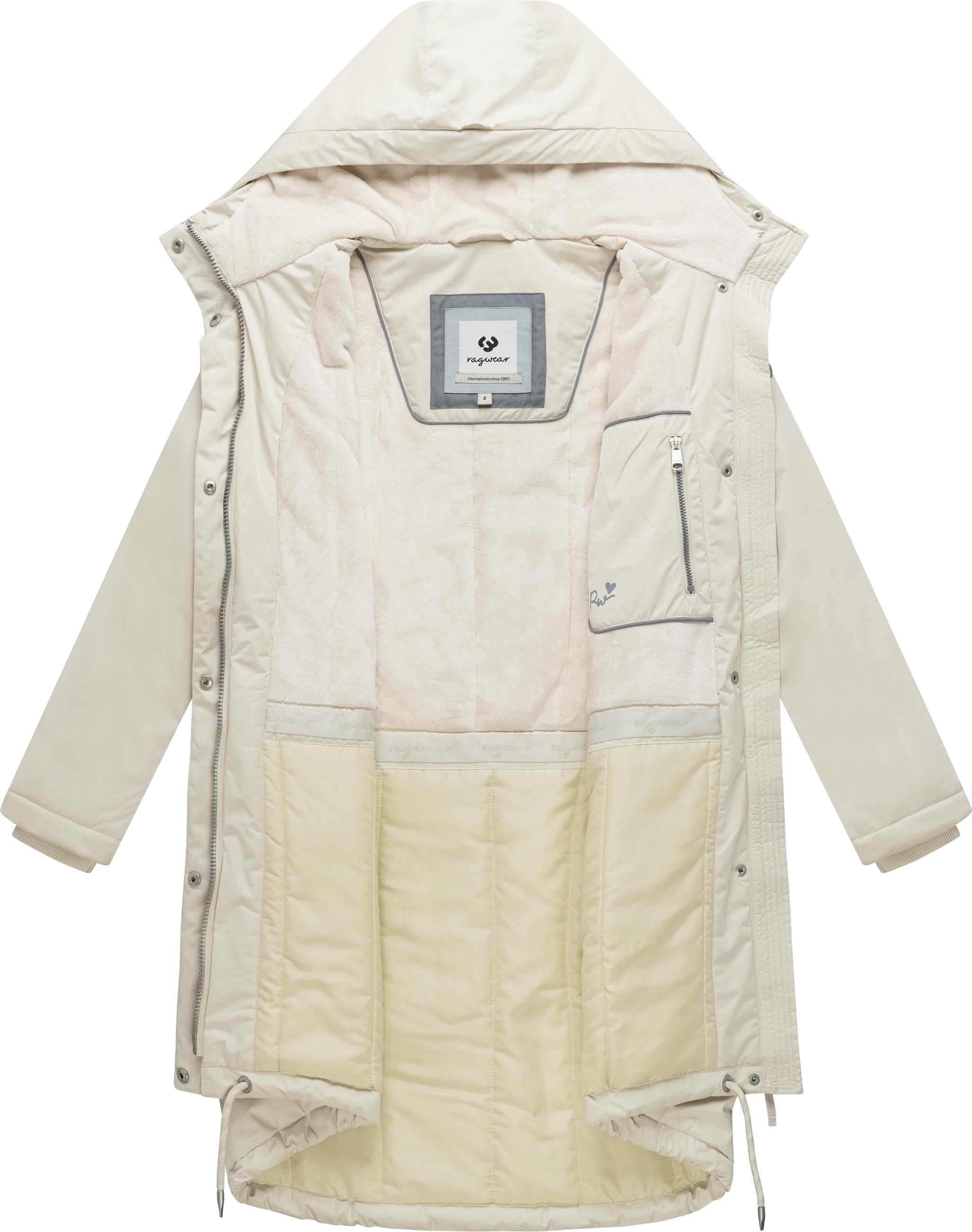 Winter Kurzmantel "Frostlin Y" Ecru