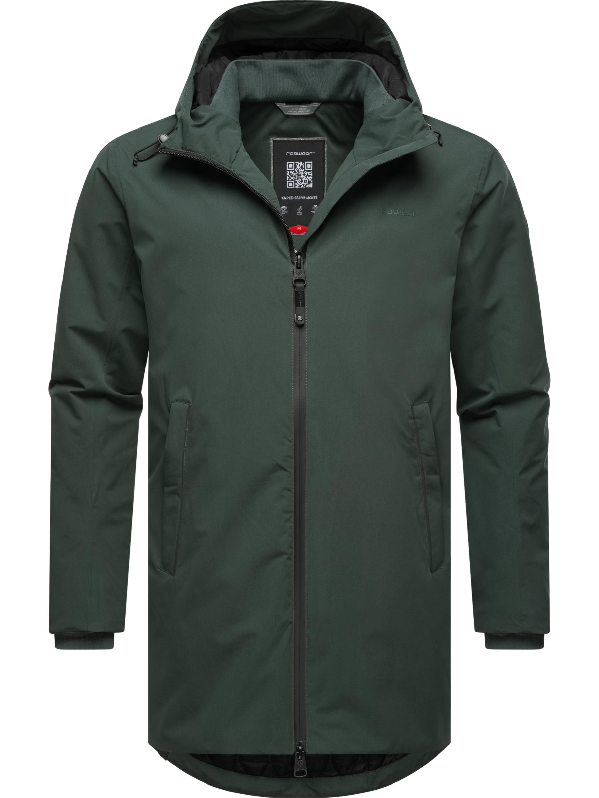 Leichte Übergangsjacke mit Kapuze "Frydo" Dark Green