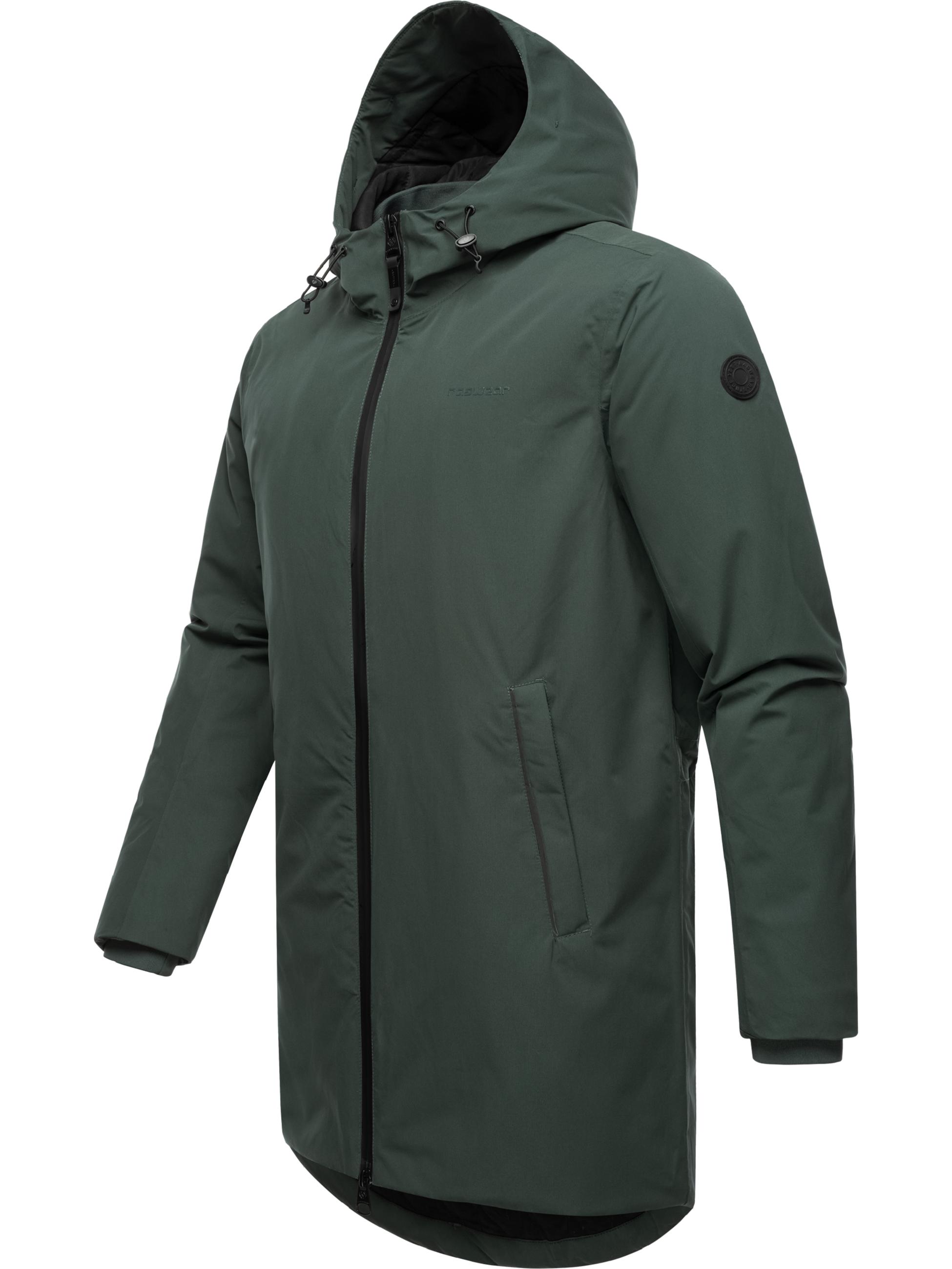 Leichte Übergangsjacke mit Kapuze "Frydo" Dark Green