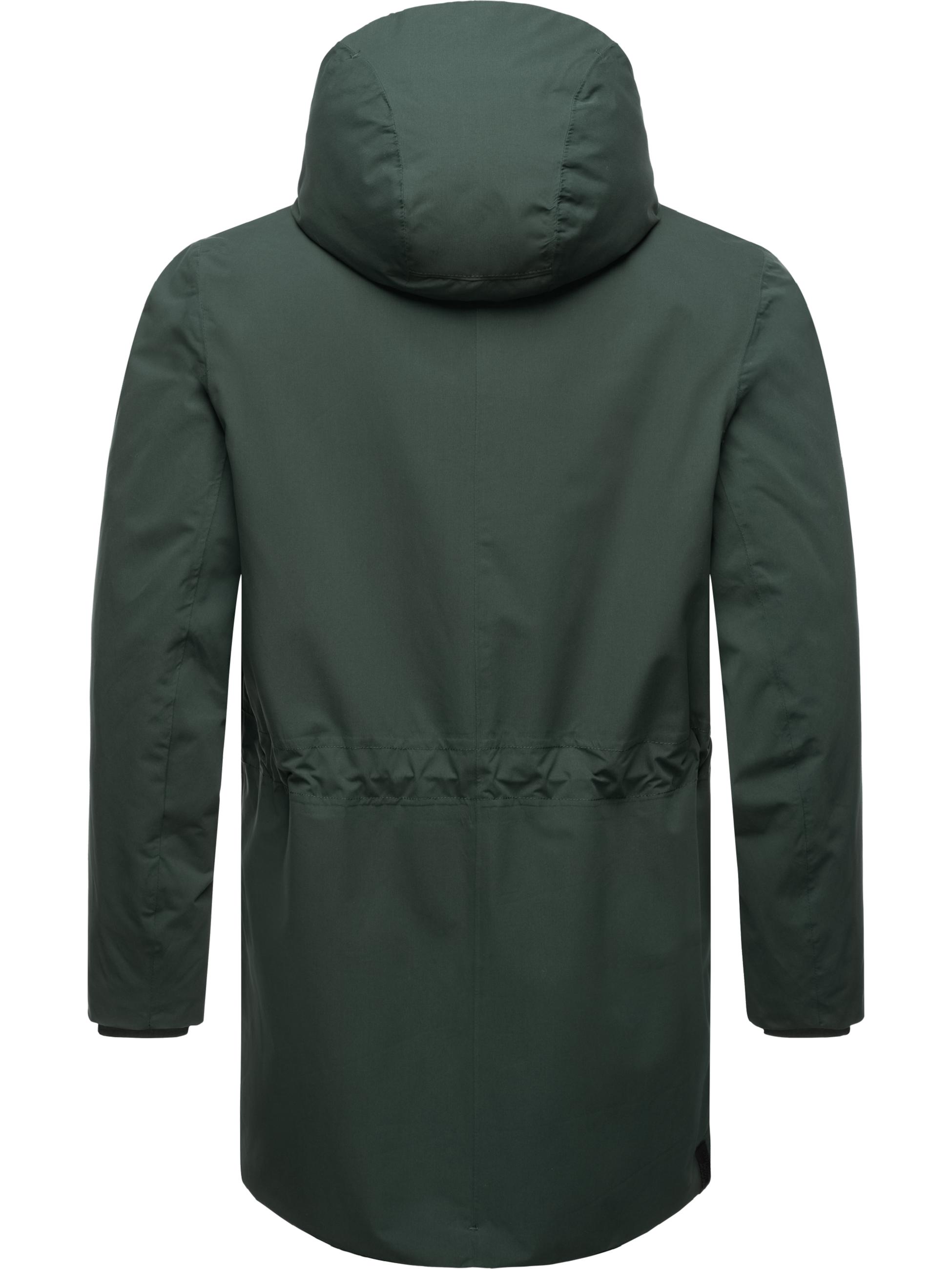 Leichte Übergangsjacke mit Kapuze "Frydo" Dark Green