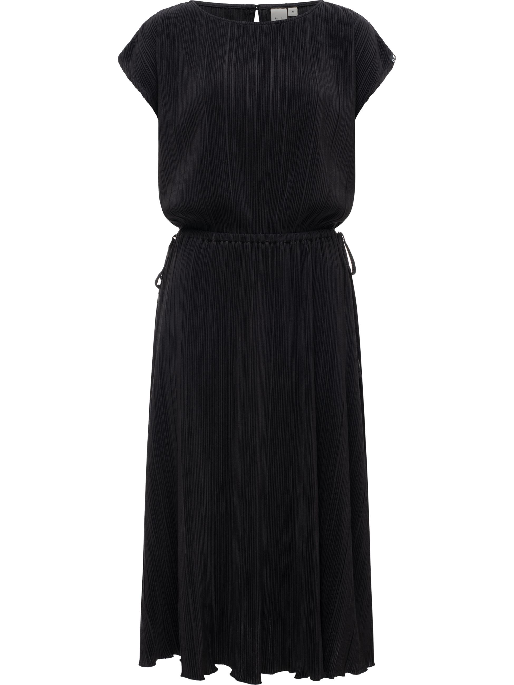 Lockeres Plissee-Sommerkleid "Galit YOUMODO" Black