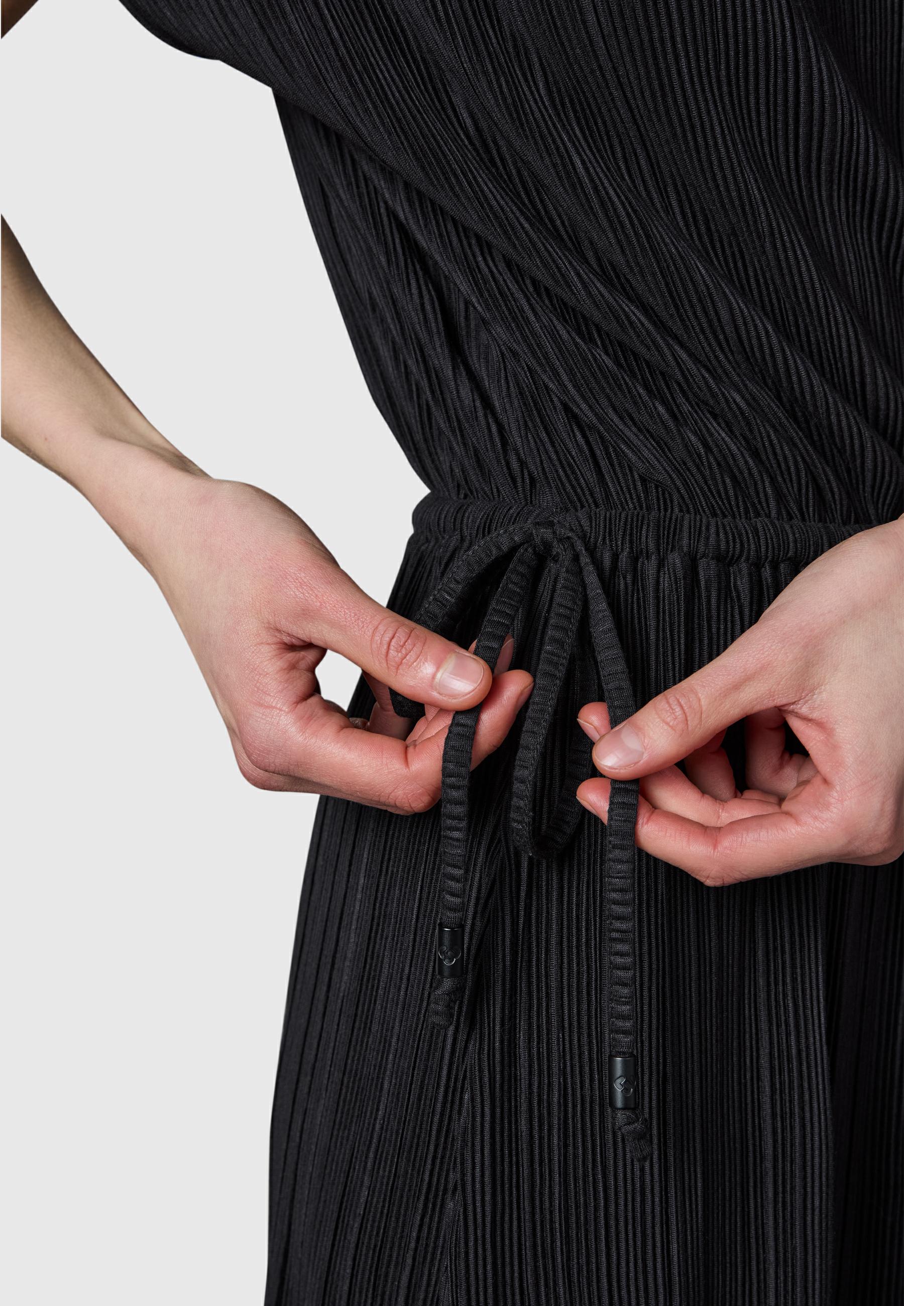 Lockeres Plissee-Sommerkleid "Galit YOUMODO" Black