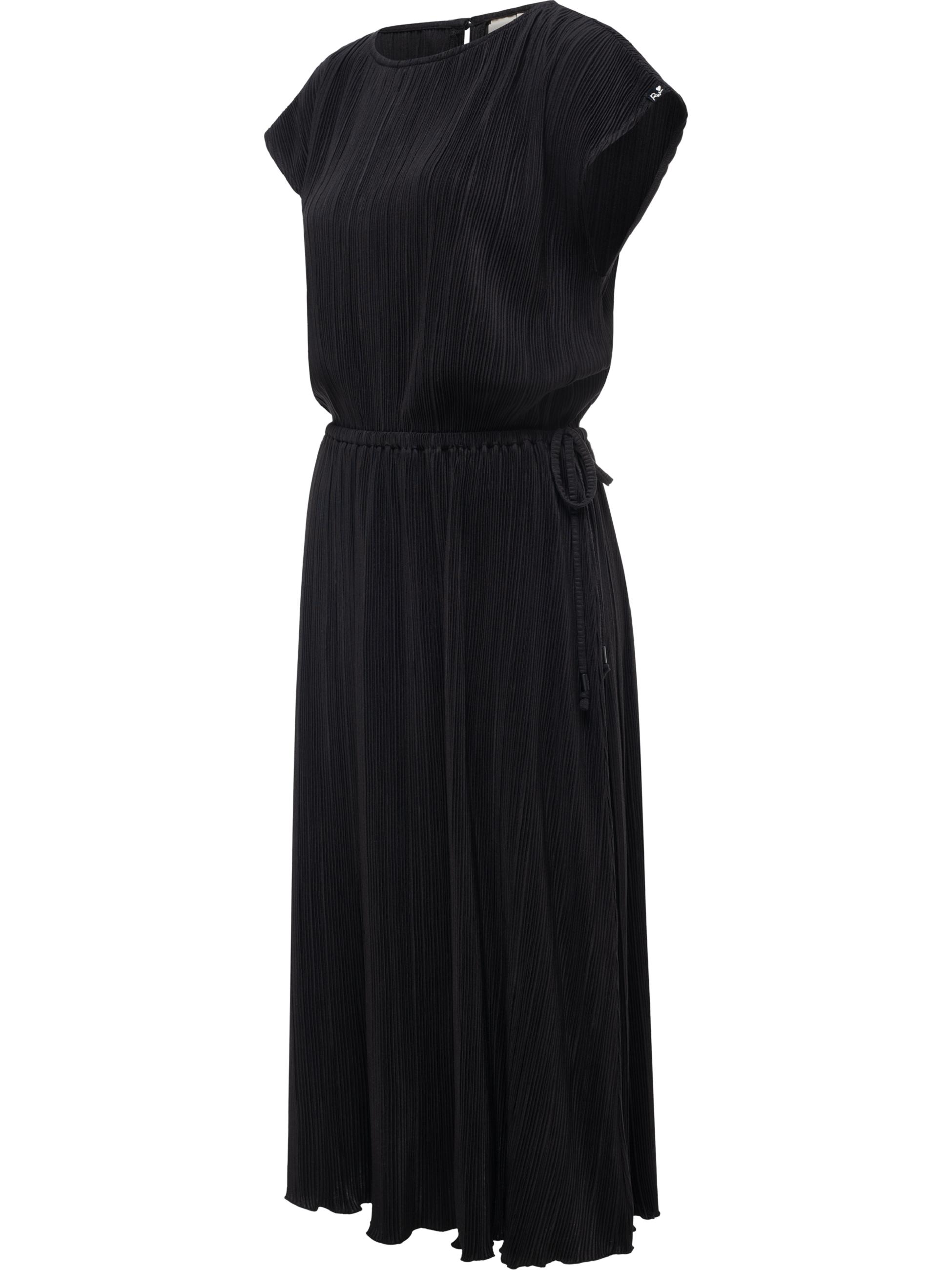 Lockeres Plissee-Sommerkleid "Galit YOUMODO" Black