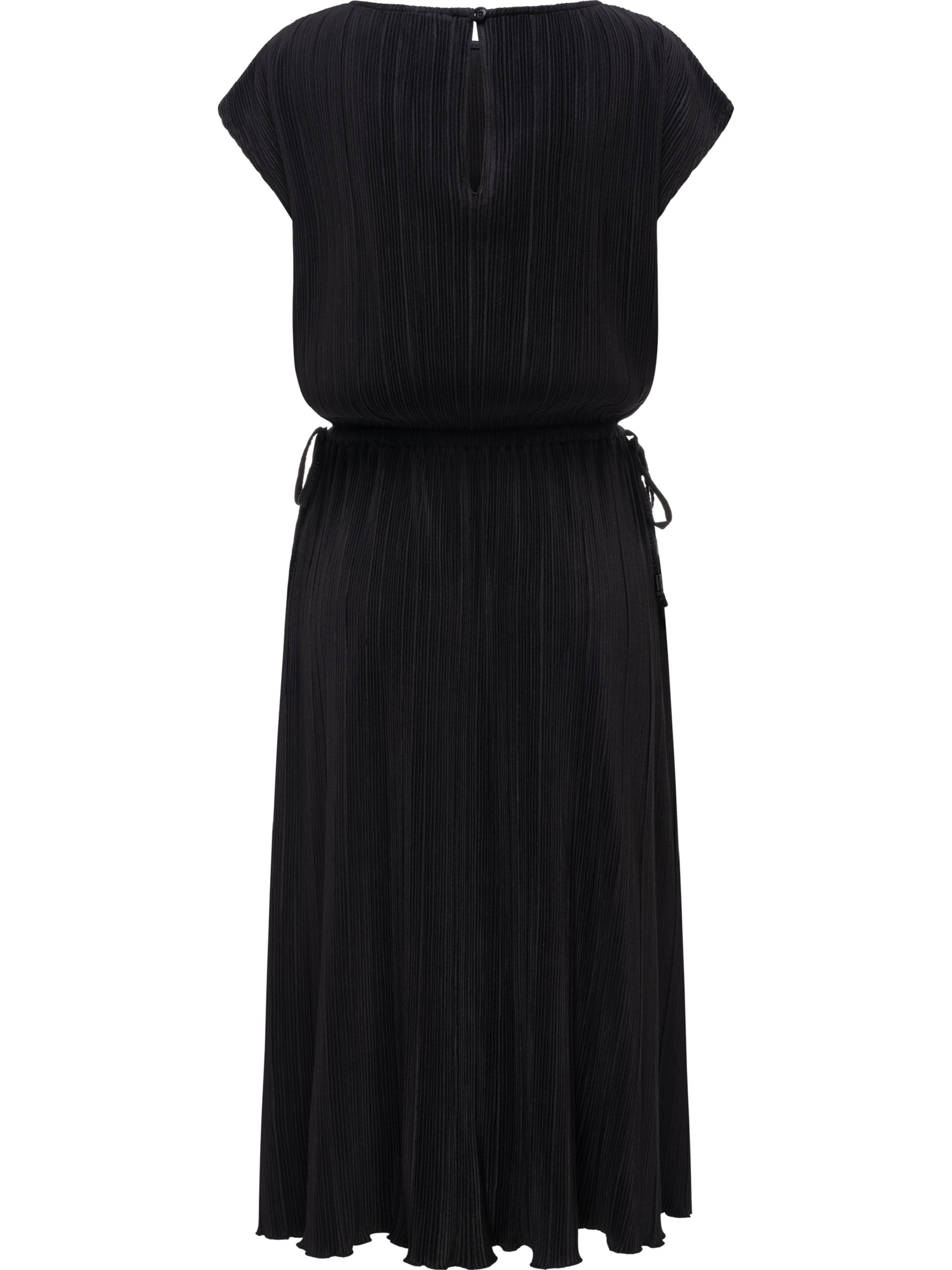 Lockeres Plissee-Sommerkleid "Galit YOUMODO" Black