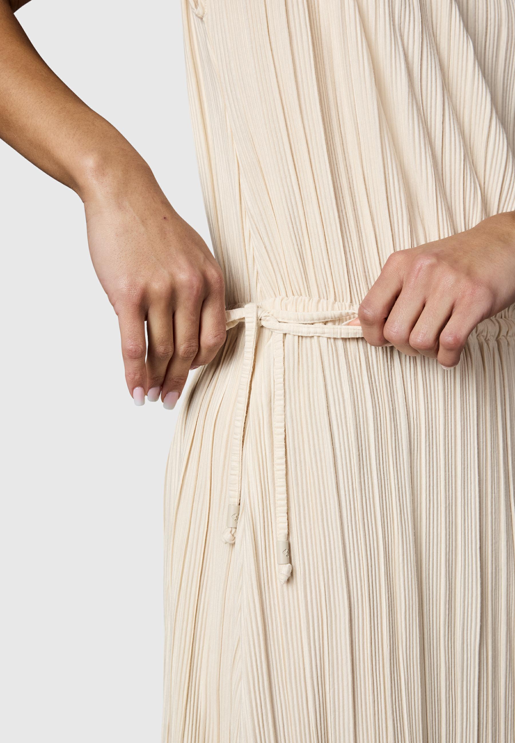 Lockeres Plissee-Sommerkleid "Galit YOUMODO" Ecru