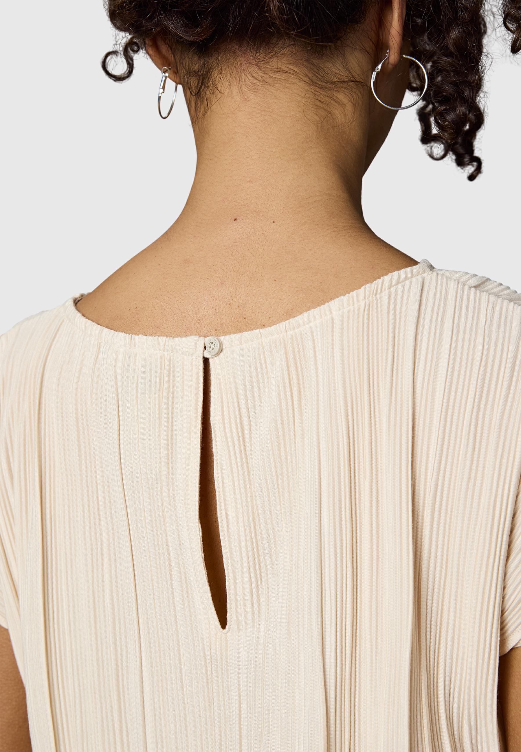 Lockeres Plissee-Sommerkleid "Galit YOUMODO" Ecru