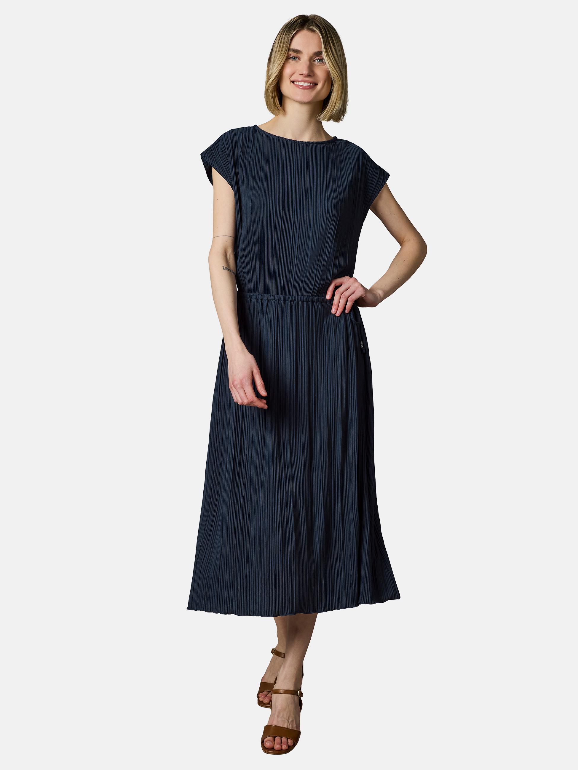 Lockeres Plissee-Sommerkleid "Galit YOUMODO" Navy