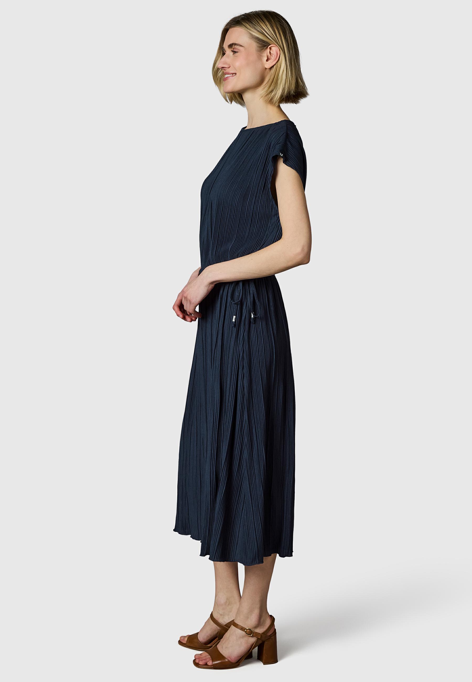 Lockeres Plissee-Sommerkleid "Galit YOUMODO" Navy