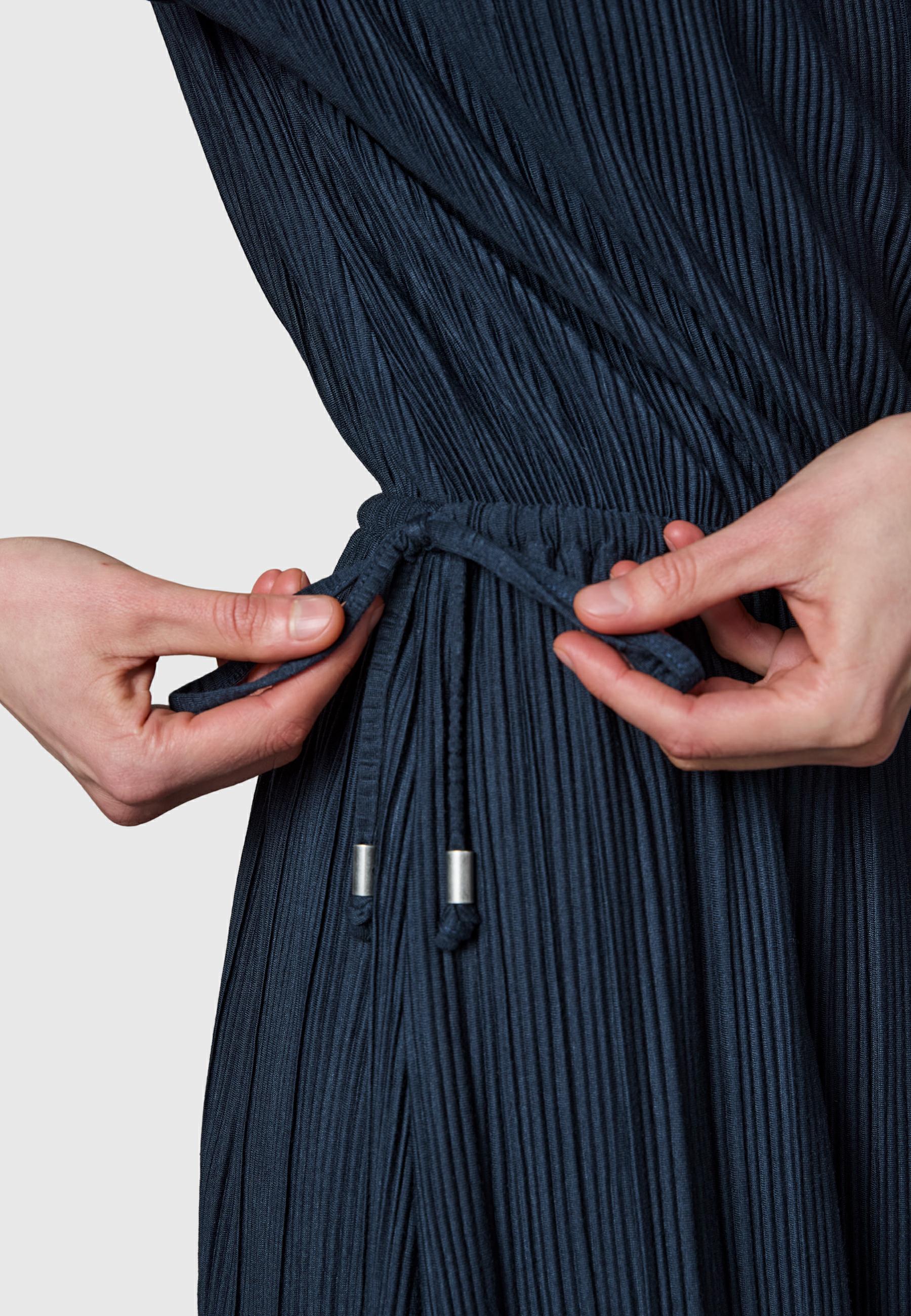 Lockeres Plissee-Sommerkleid "Galit YOUMODO" Navy