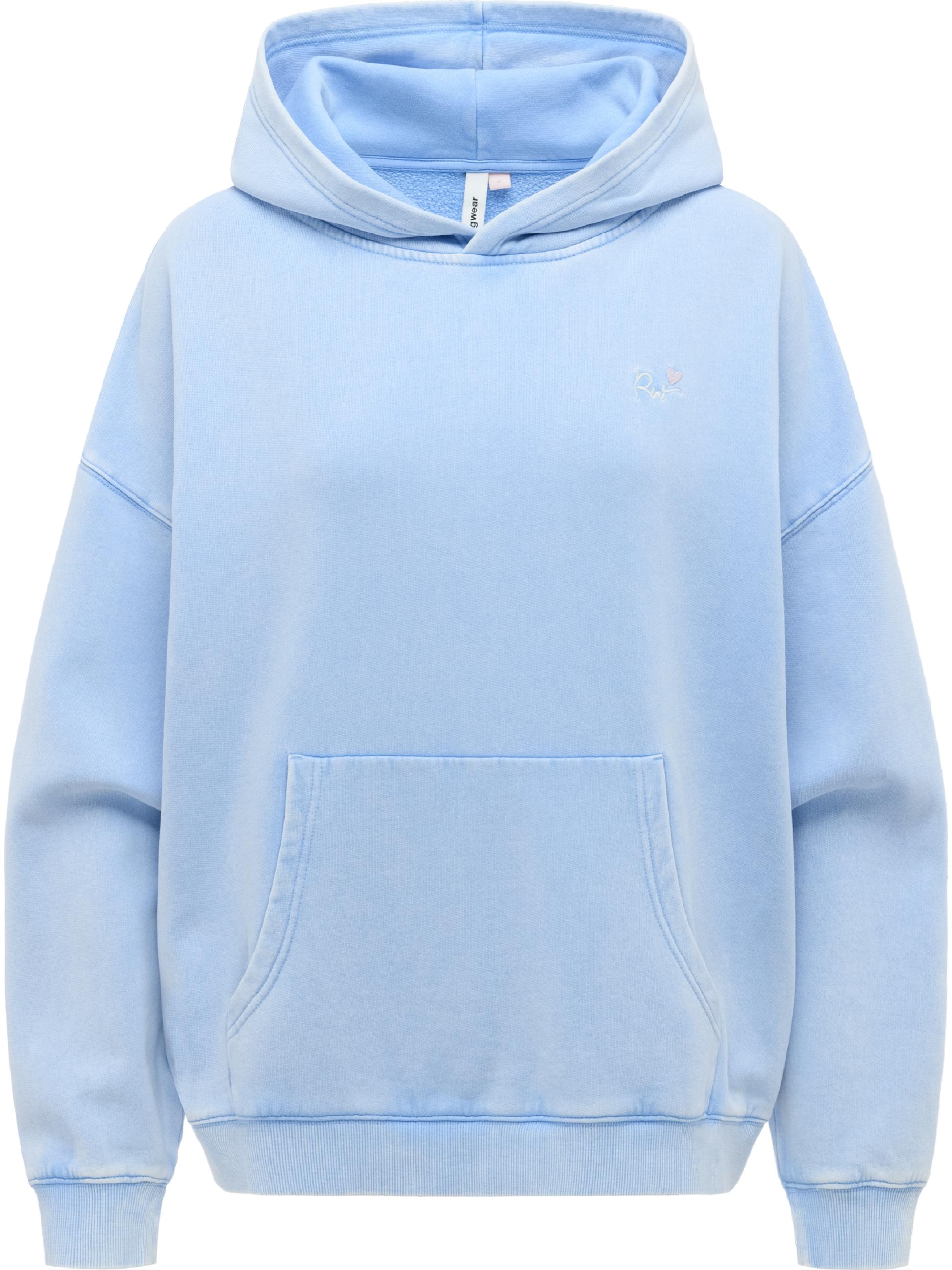 Oversize Kapuzen-Sweatshirt "Germma PP" Arctic Blue