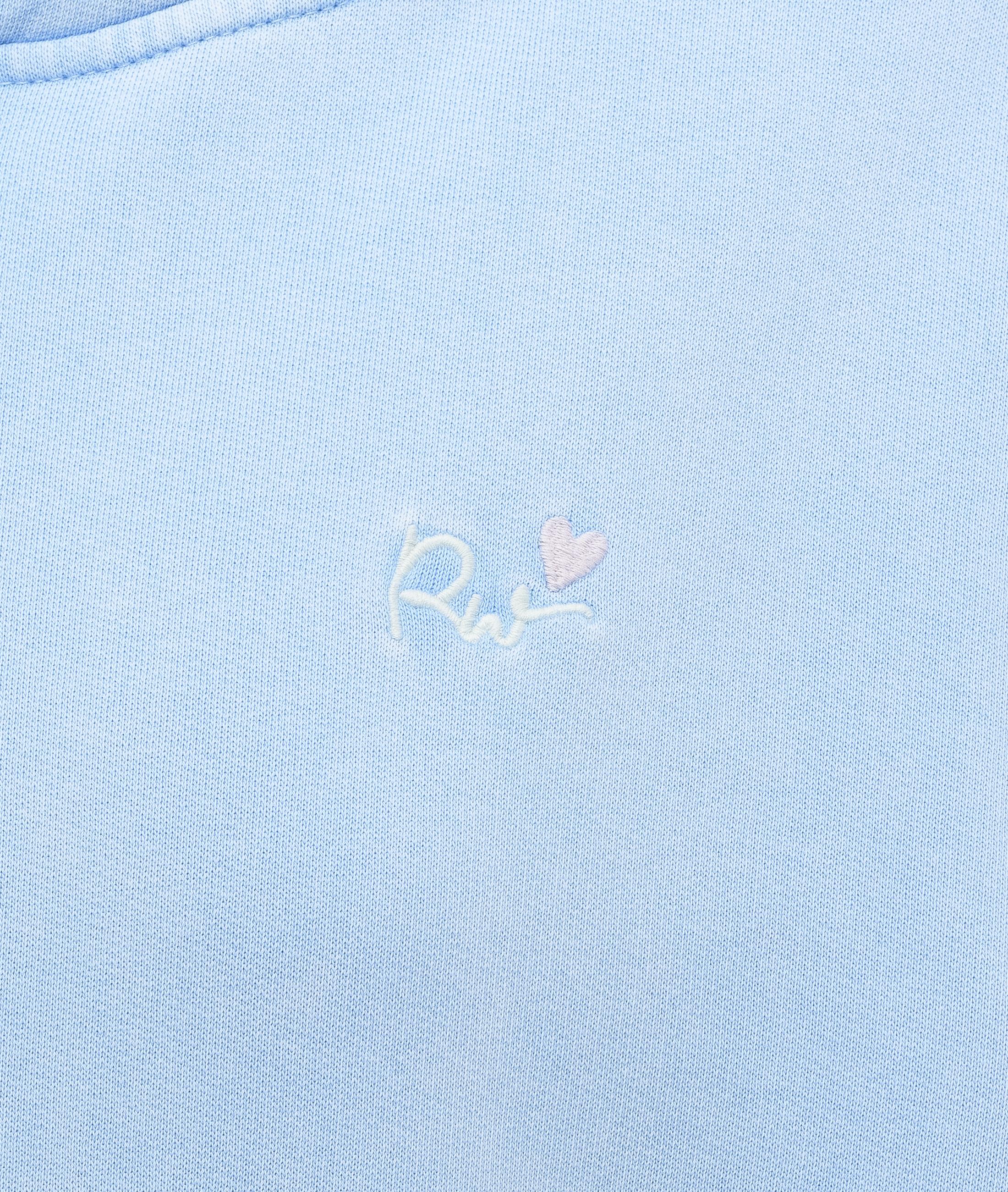 Oversize Kapuzen-Sweatshirt "Germma PP" Arctic Blue