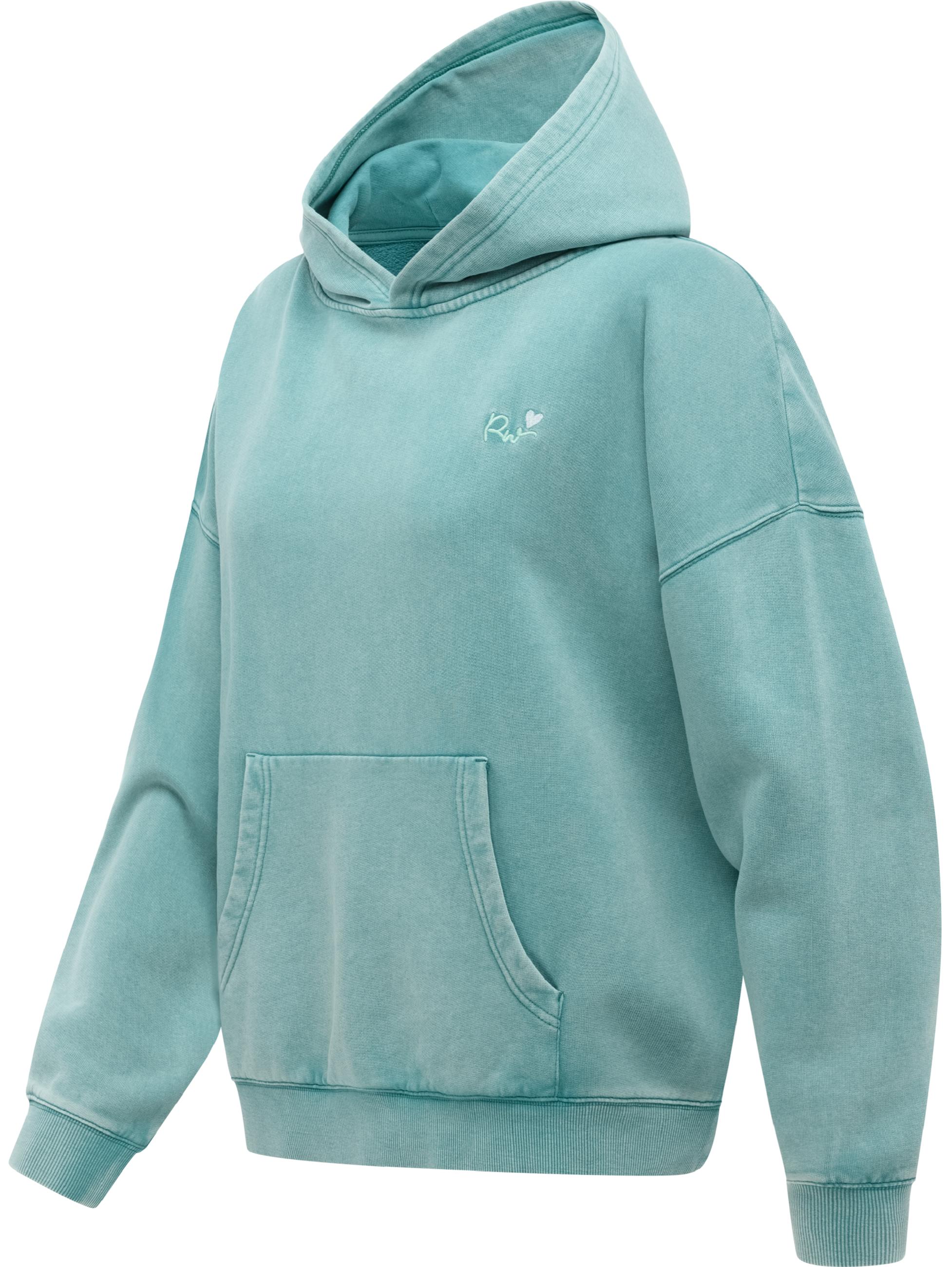 Oversize Kapuzen-Sweatshirt "Germma PP" Teal Green
