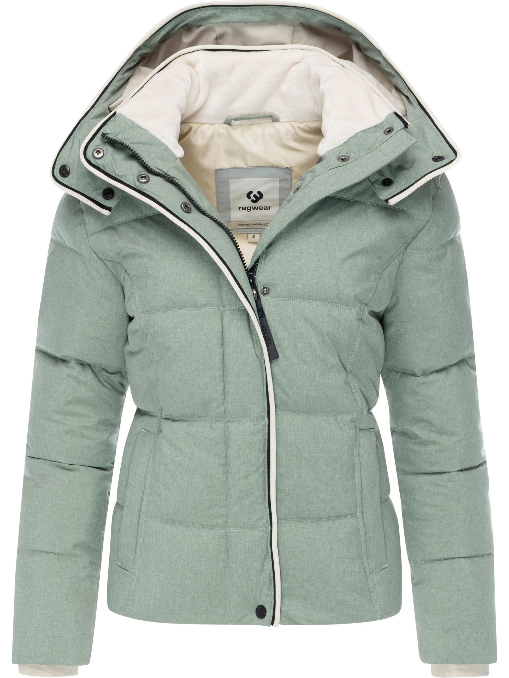 Wasserdichte Winterjacke mit (abnehmbarer) Kapuze "Gleama Melange YOUMODO" Dusty Green