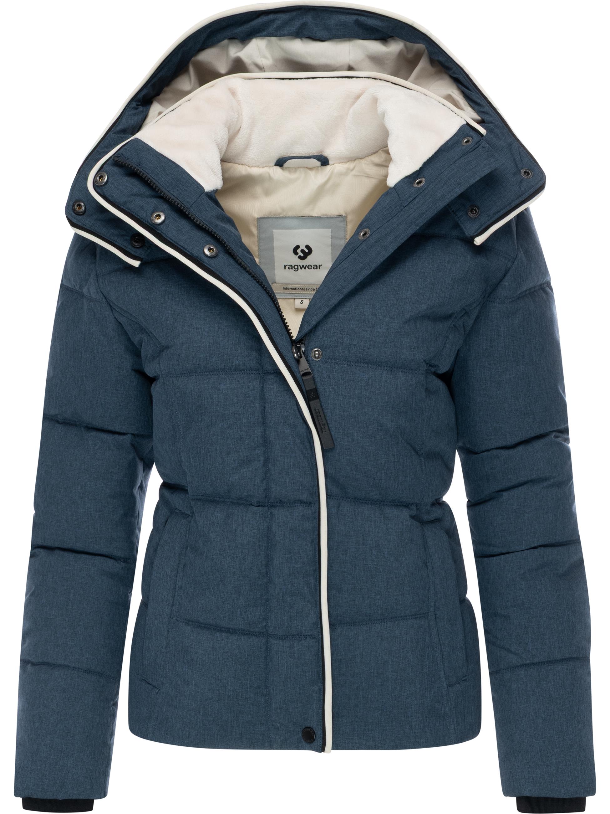 Wasserdichte Winterjacke mit (abnehmbarer) Kapuze "Gleama Melange YOUMODO" Navy