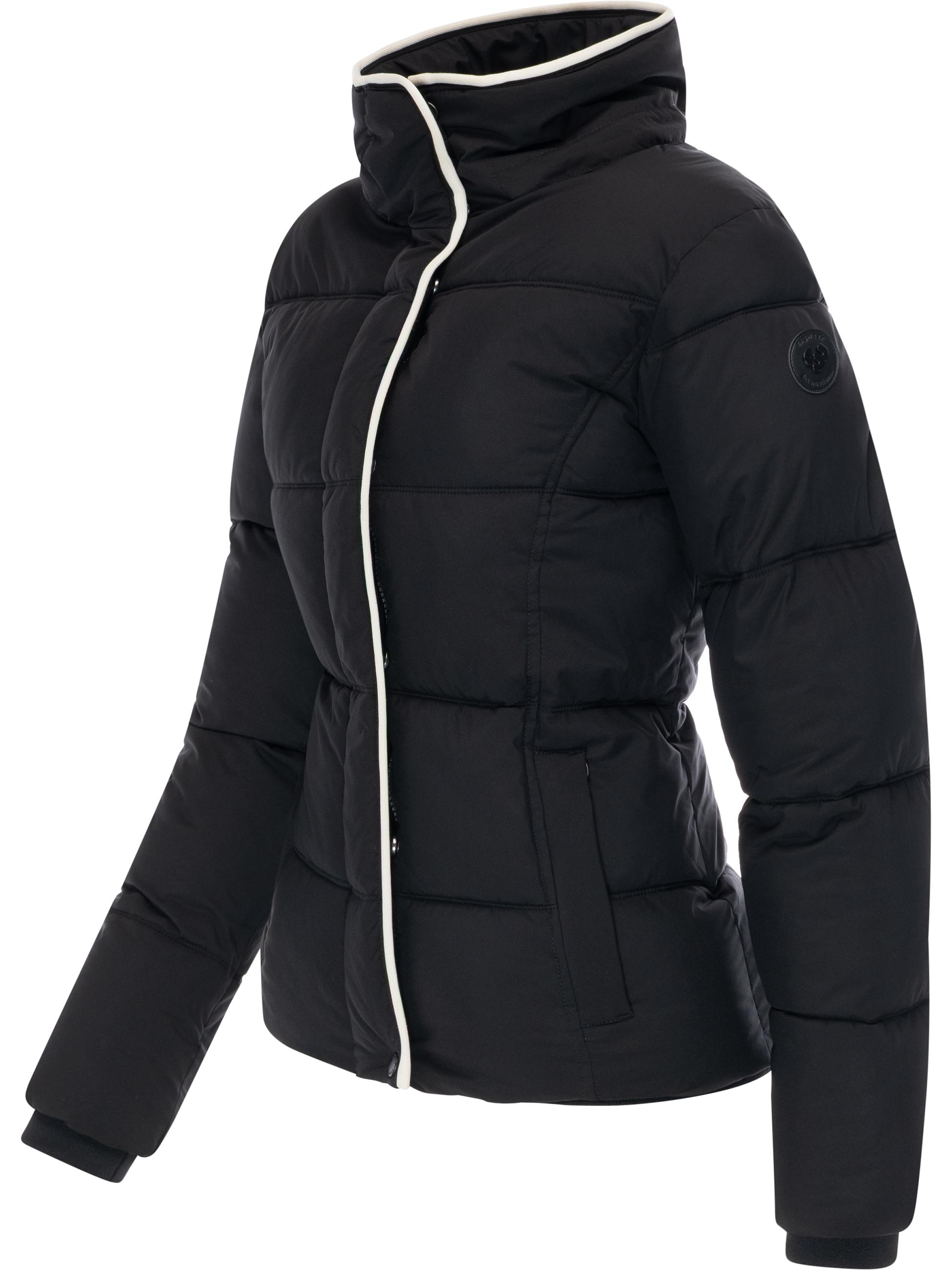 Wasserdichte Winterjacke mit (abnehmbarer) Kapuze "Gleama YOUMODO" Black