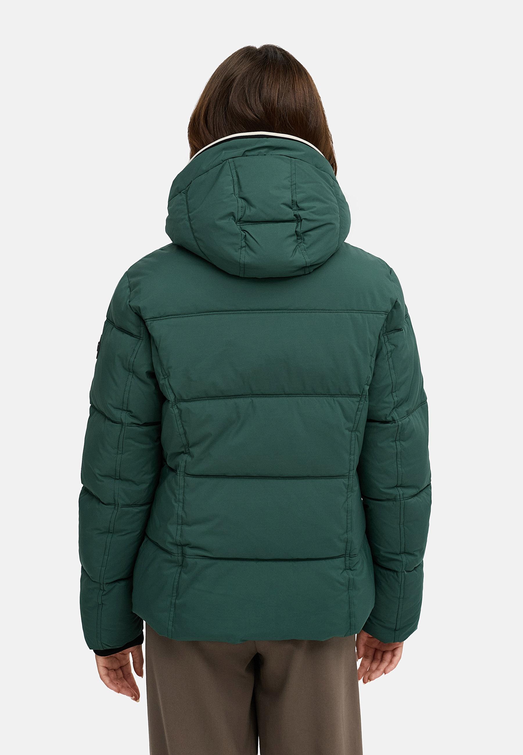 Wasserdichte Winterjacke mit (abnehmbarer) Kapuze "Gleama YOUMODO" Pine Green
