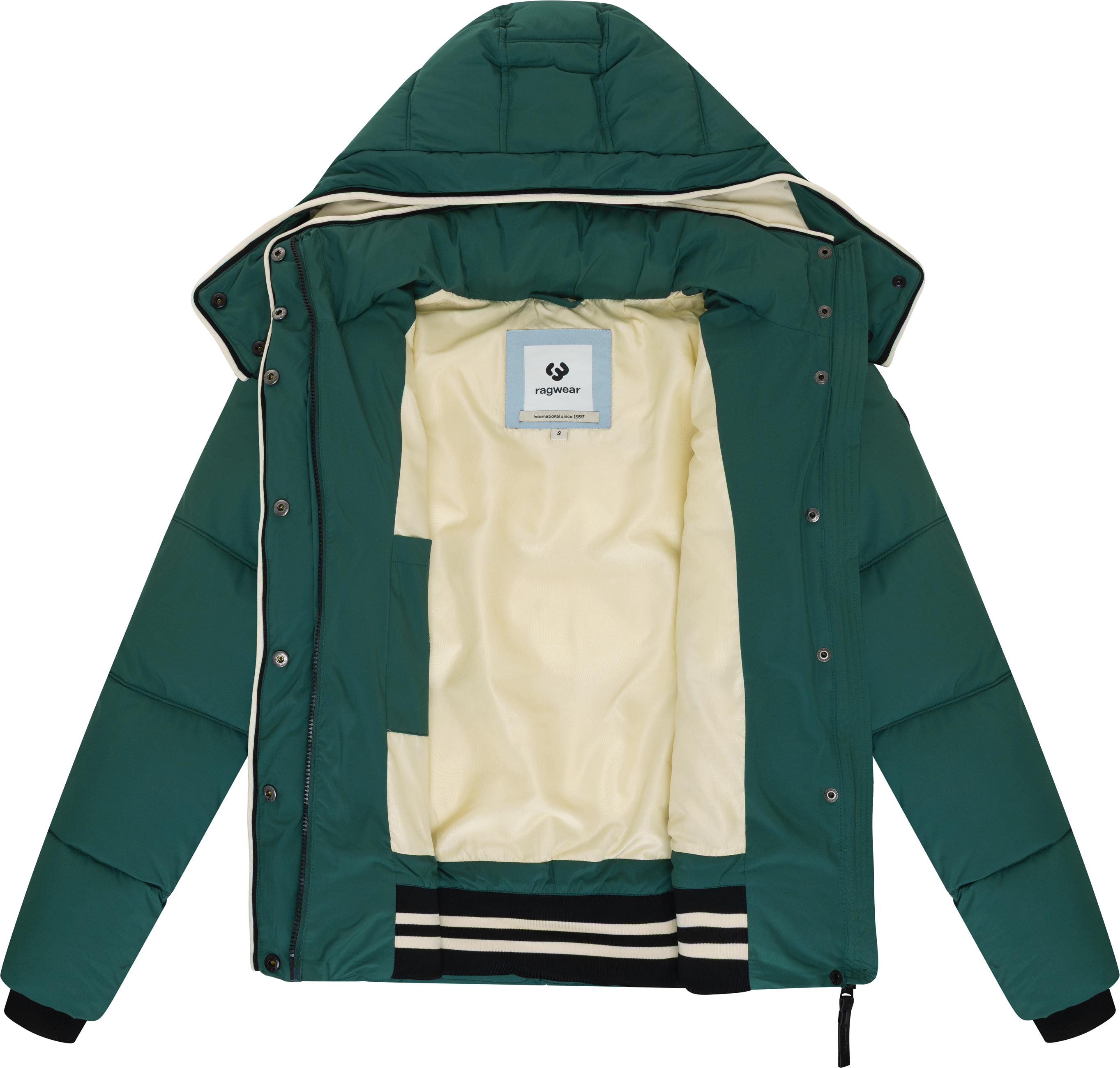 Wasserdichte Winterjacke mit (abnehmbarer) Kapuze "Gleama YOUMODO" Pine Green