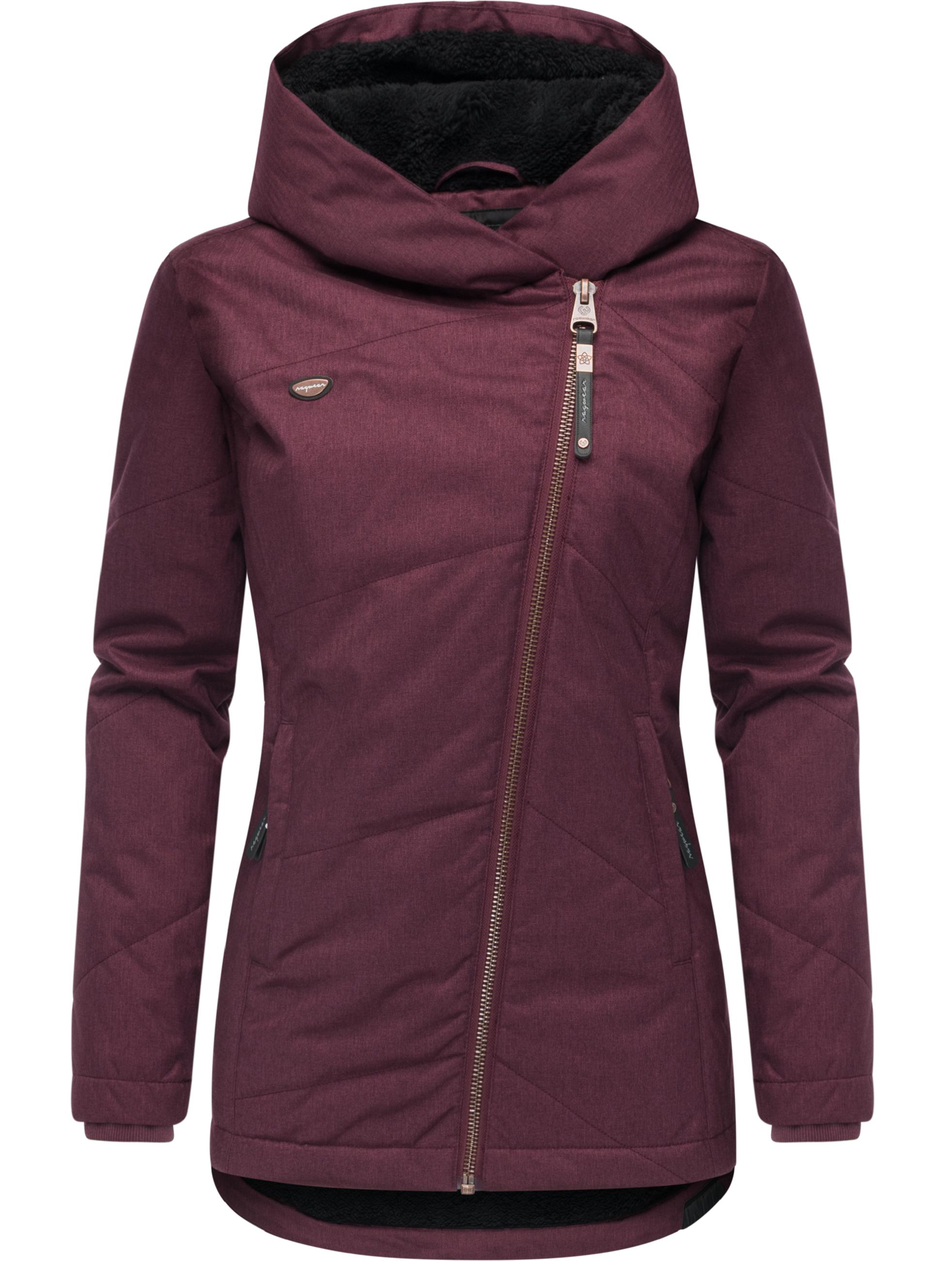 Wasserdichte Winterjacke mit Kapuze "Gordon" Wine25