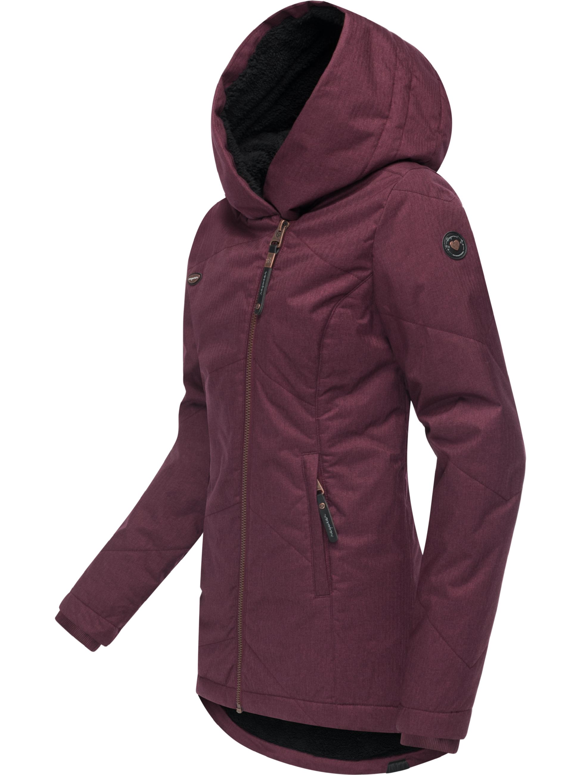 Wasserdichte Winterjacke mit Kapuze "Gordon" Wine25