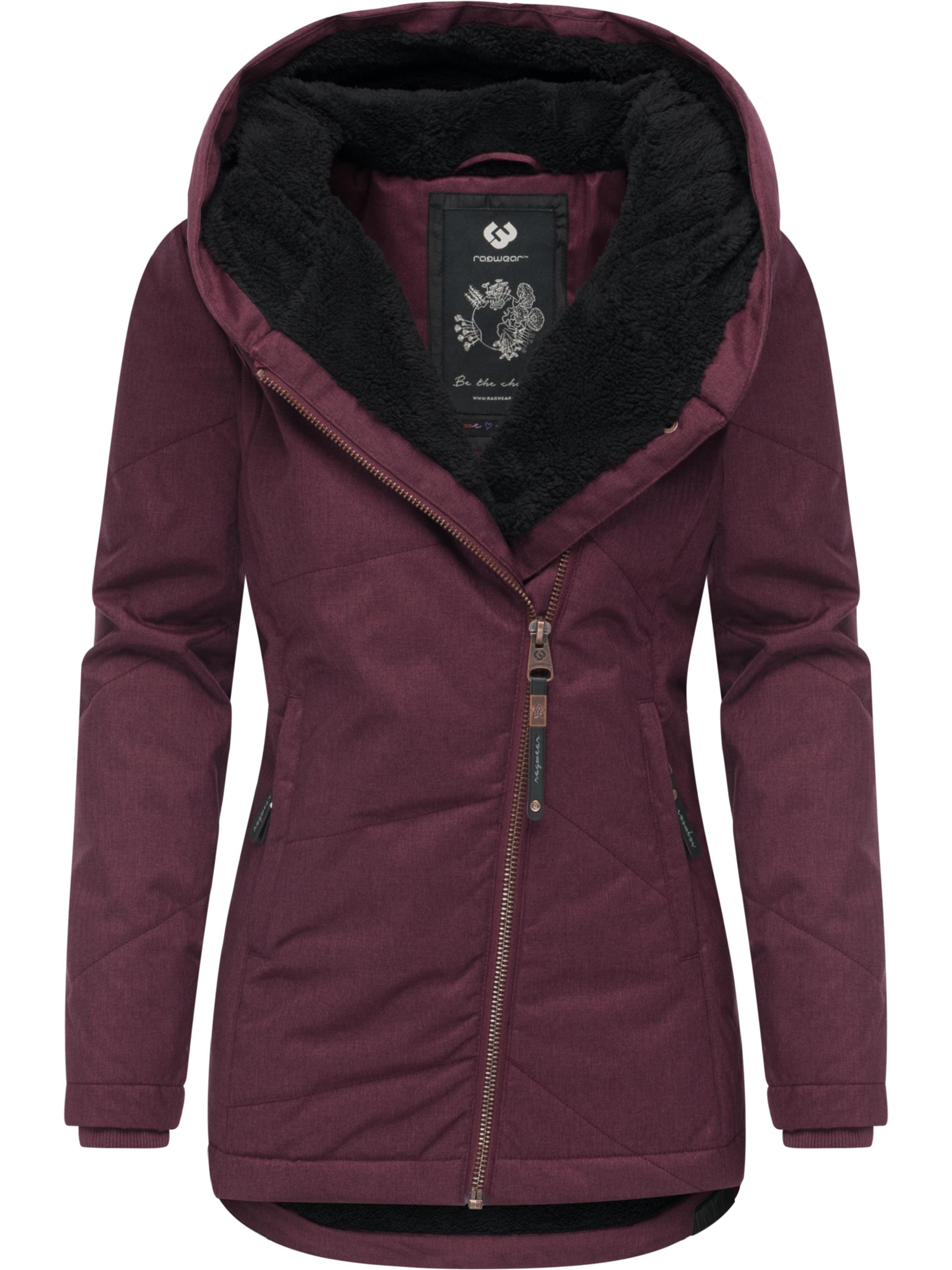 Wasserdichte Winterjacke mit Kapuze "Gordon" Wine25