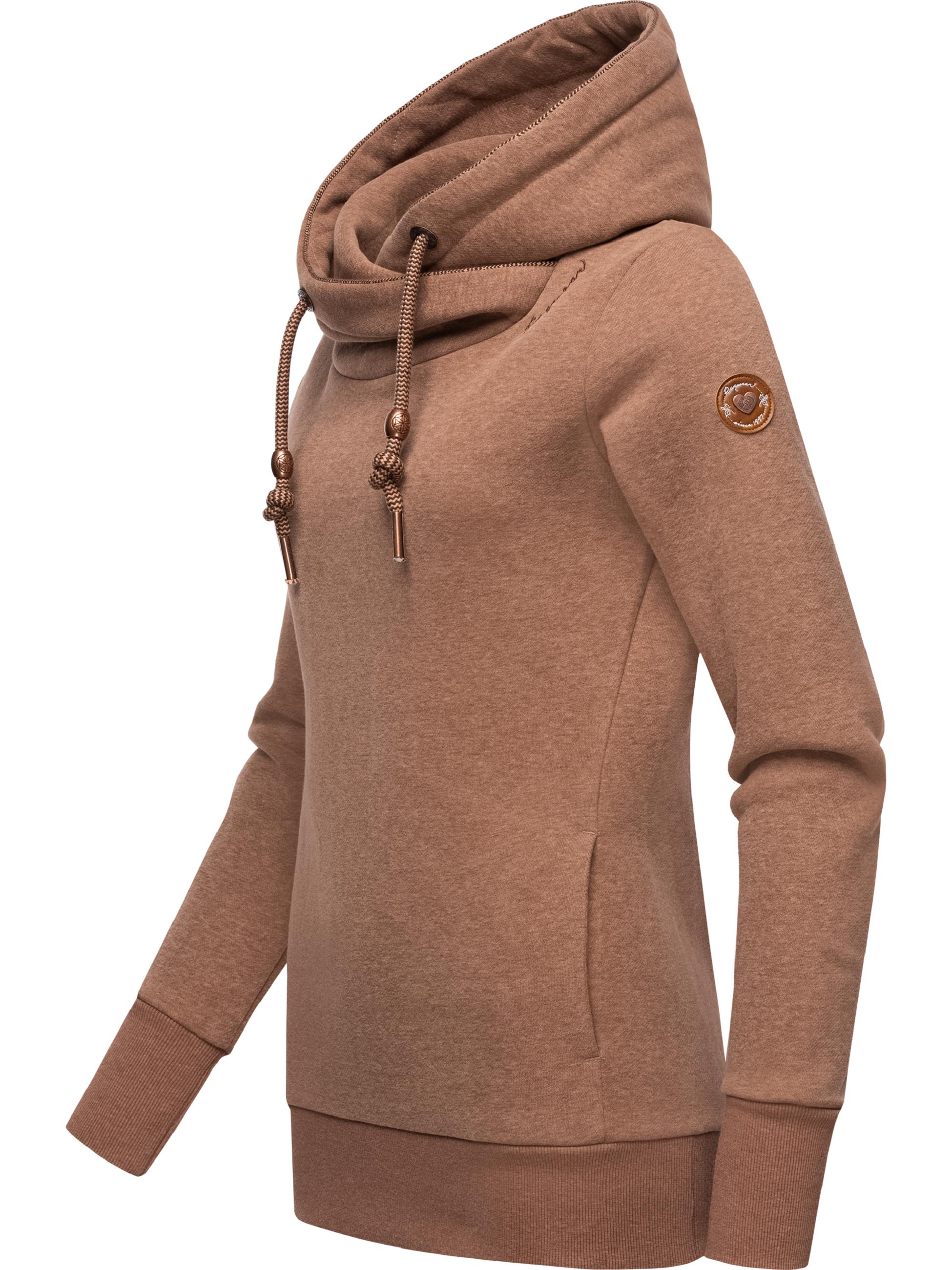 Sweatshirt mit Kapuze "Gripy Bold" Cappuccino22