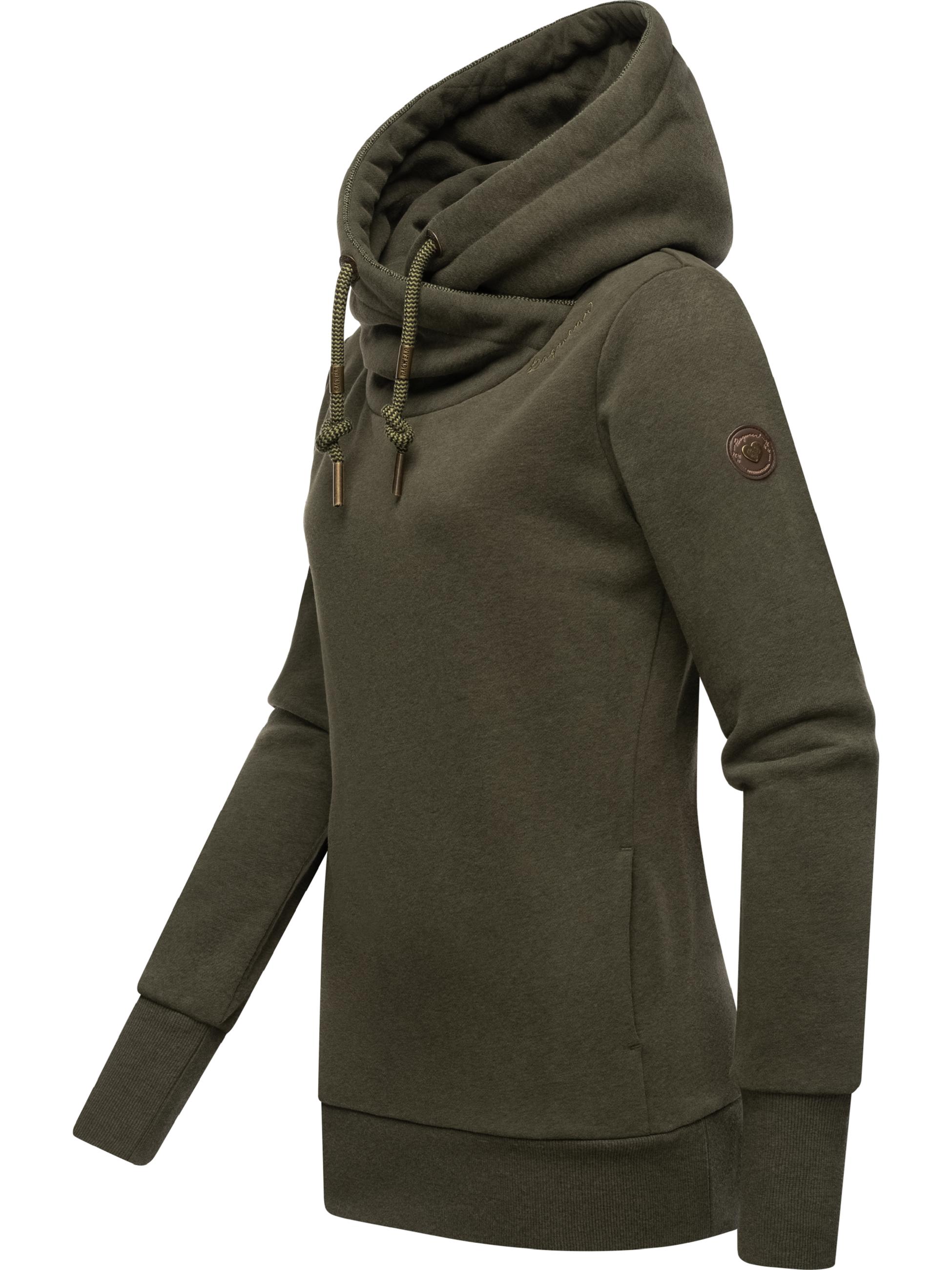 Sweatshirt mit Kapuze "Gripy Bold" Olive23