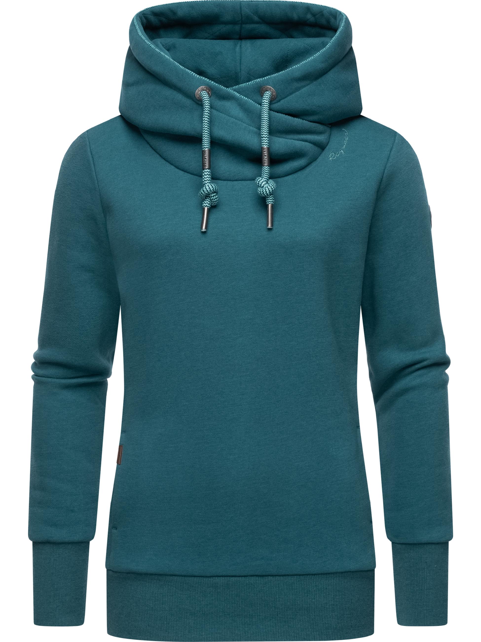 Sweatshirt mit Kapuze "Gripy Bold" Petrol23