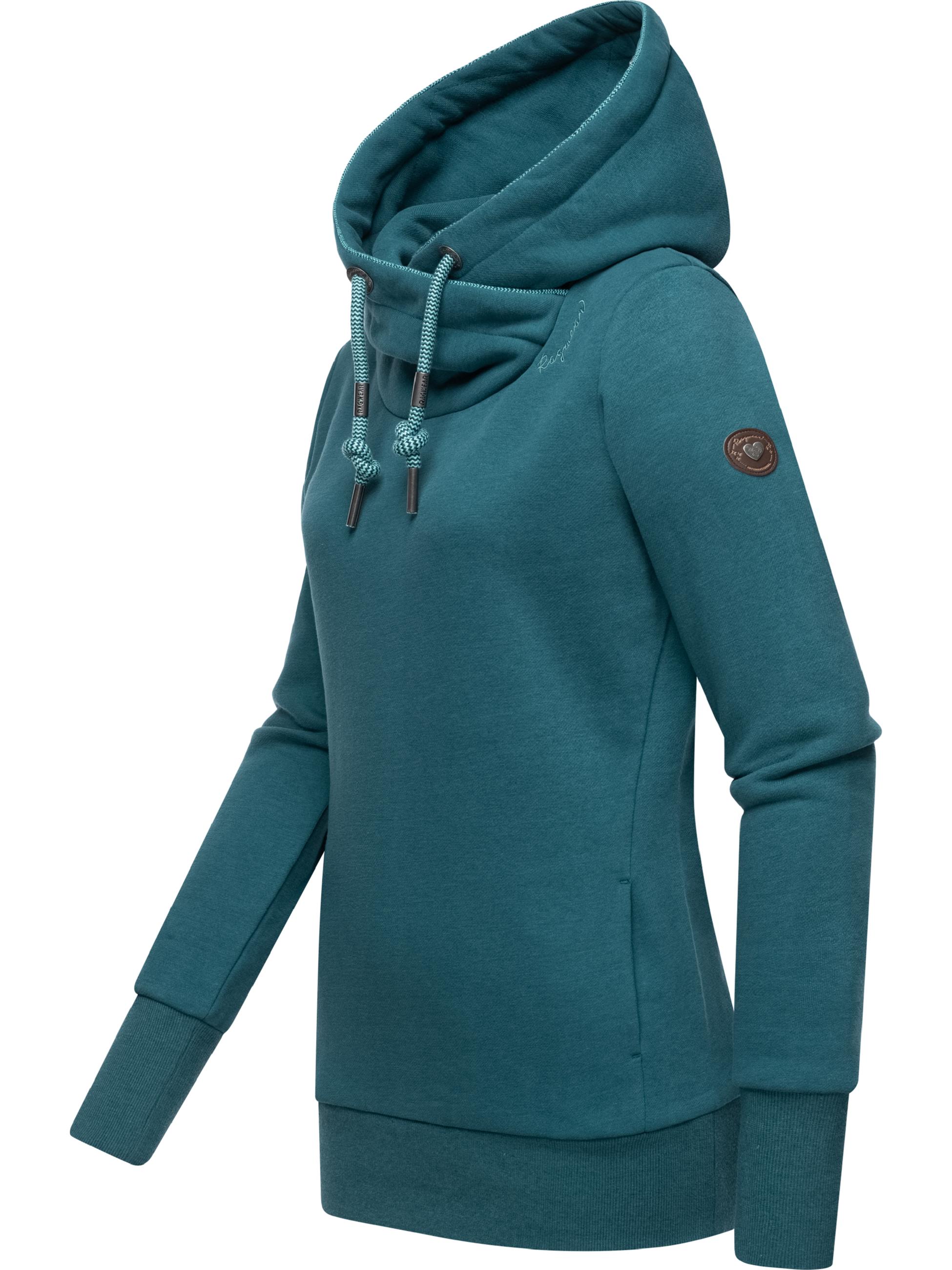 Sweatshirt mit Kapuze "Gripy Bold" Petrol23