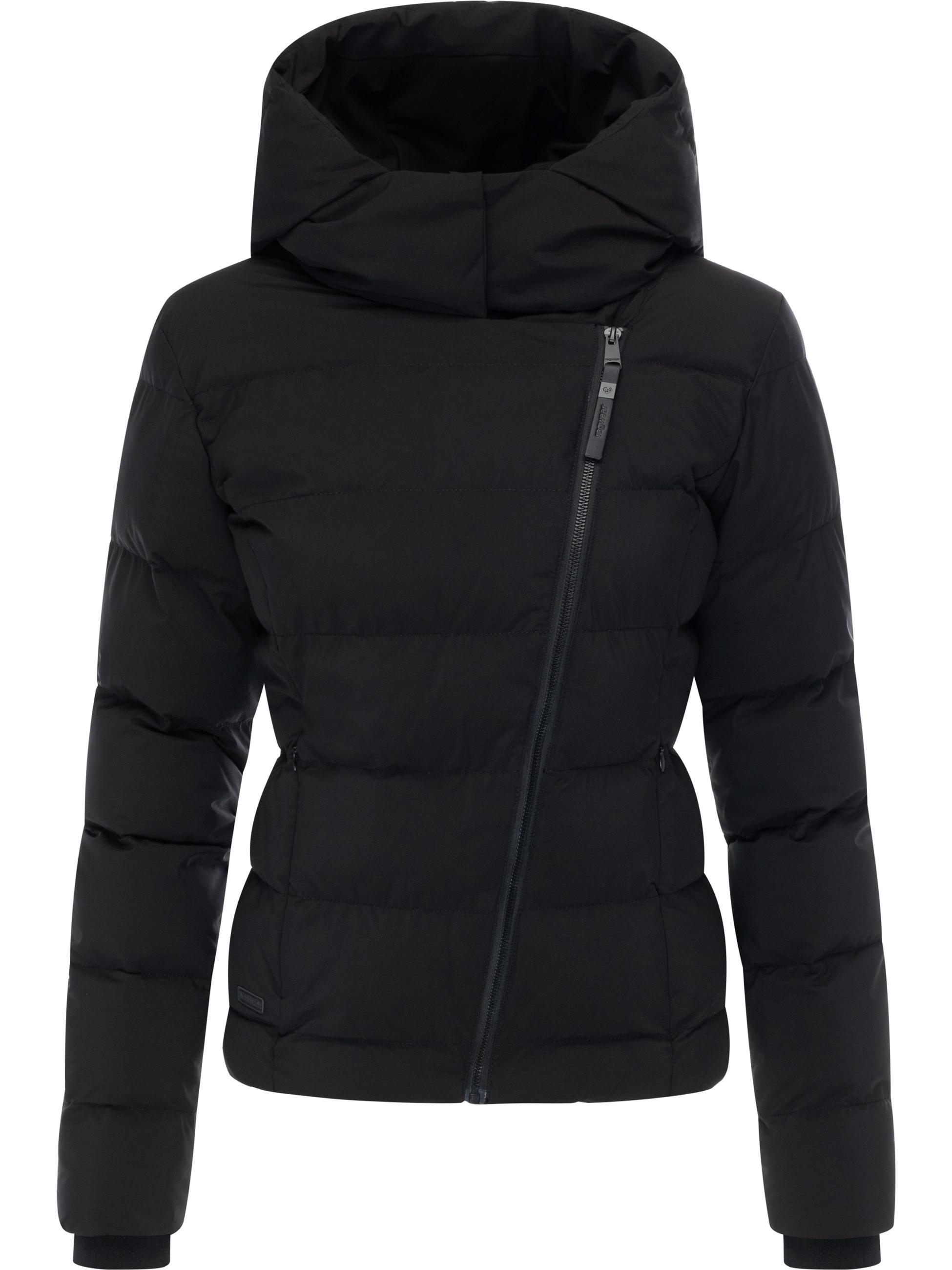 Wasserdichte Winterjacke mit Kapuze "Harlen YOUMODO" Black