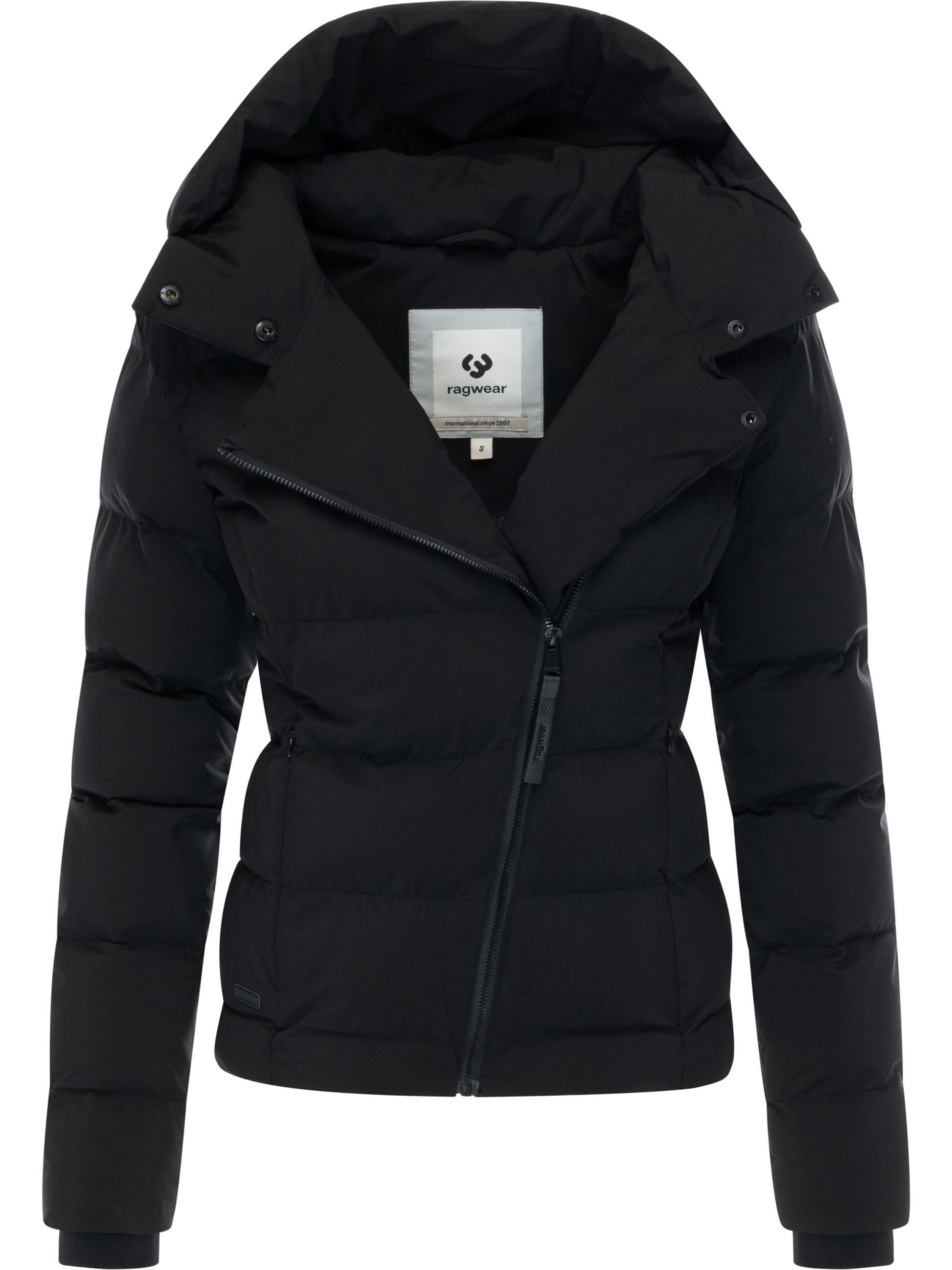 Wasserdichte Winterjacke mit Kapuze "Harlen YOUMODO" Black